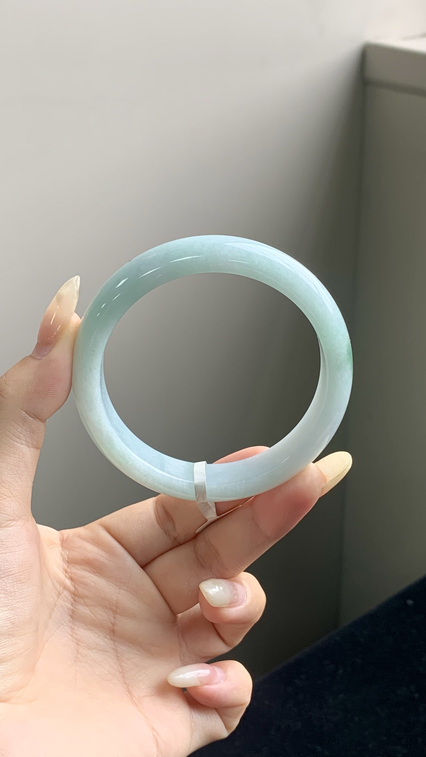 晴蓝飘花正圈成品 HYC-116 尺寸：57-12-8