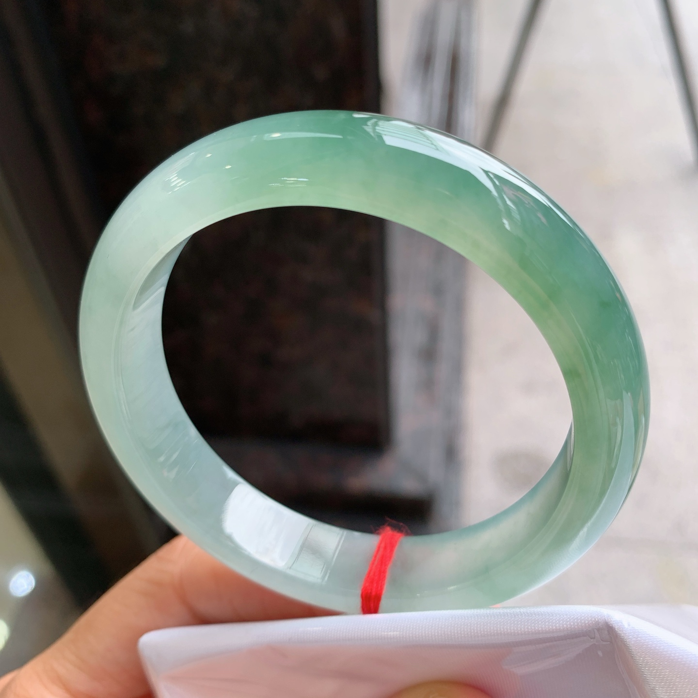 正圈冰飘花，无裂，冰润