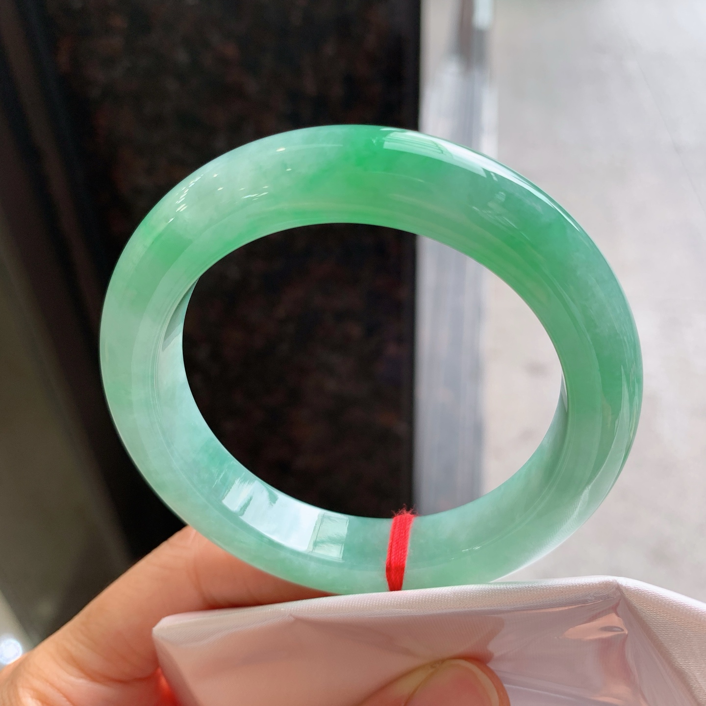 正圈飘绿 无裂 版型好