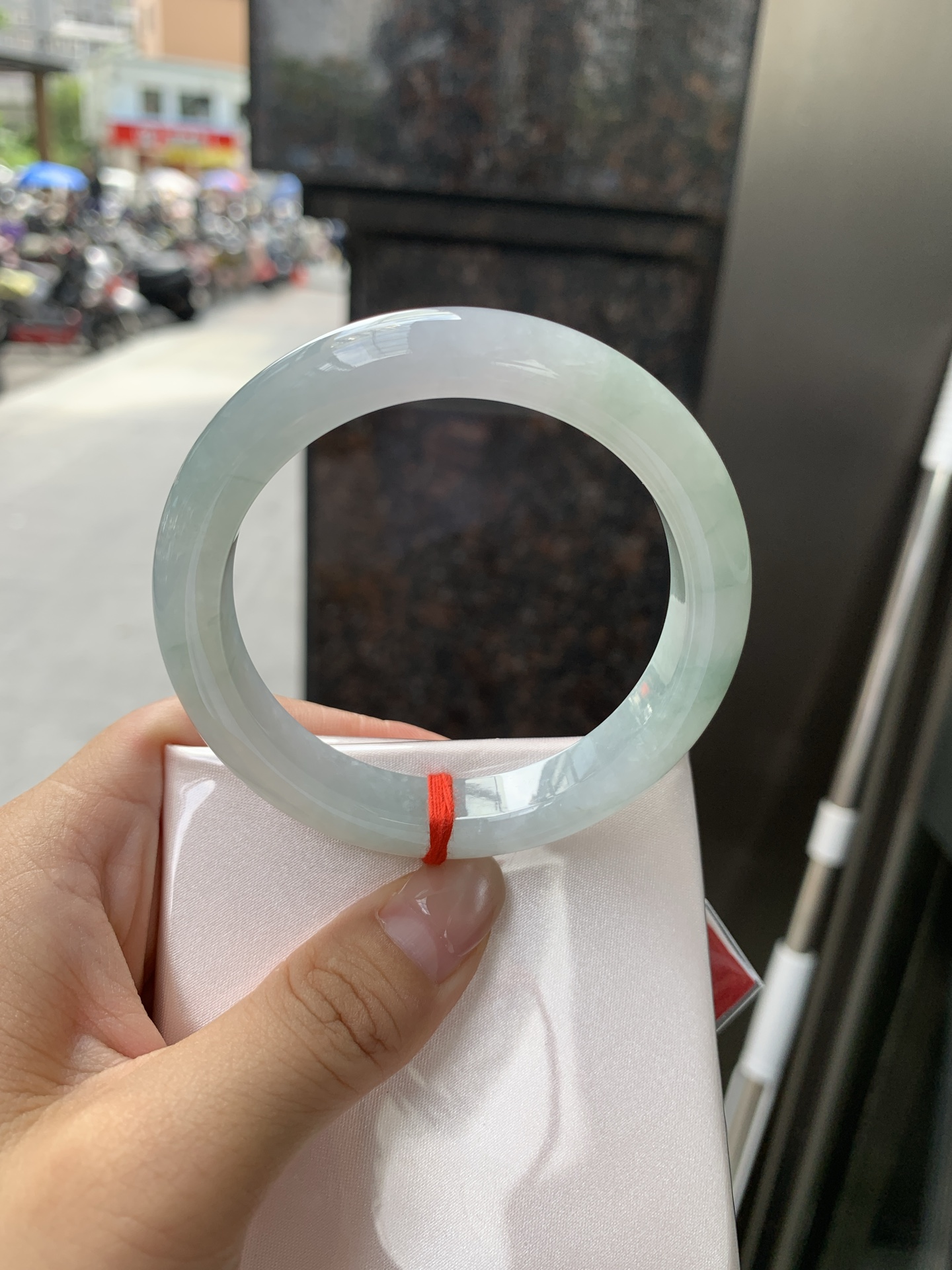 淡春彩正圈,0831-N1470,打灯内圈细纹，打灯色线