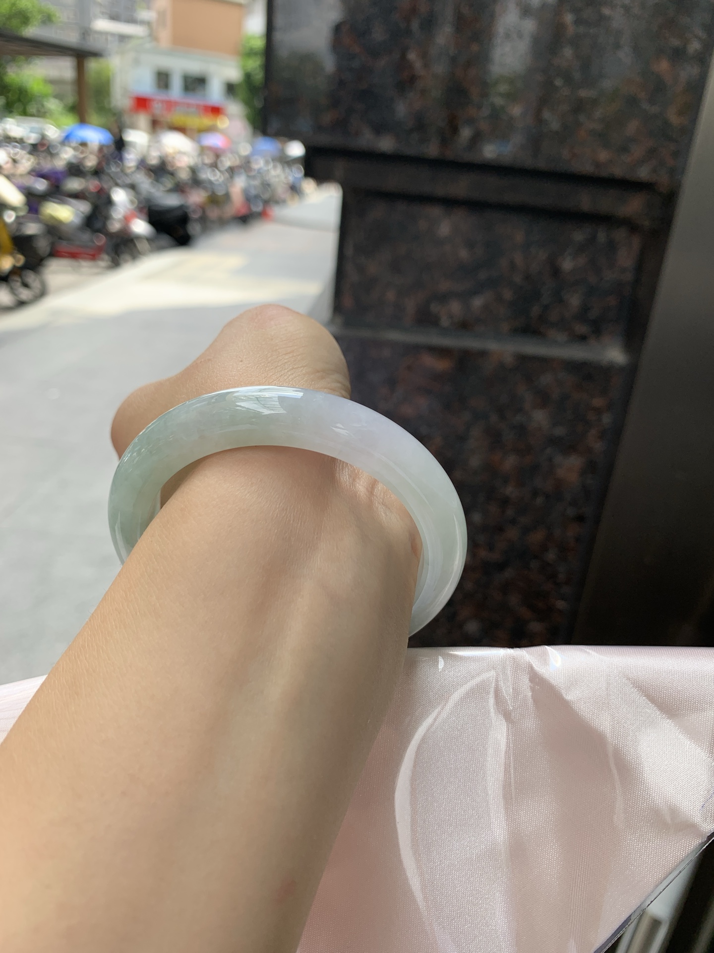 淡春彩正圈,0831-N1470,打灯内圈细纹，打灯色线