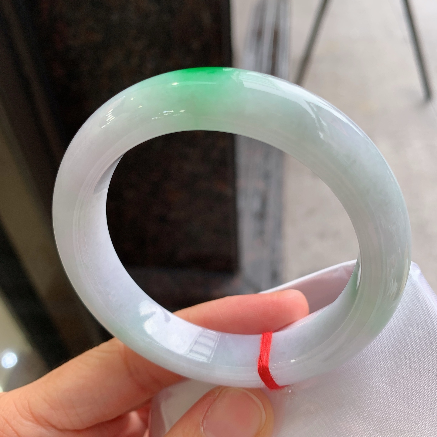 正圈飘绿 无裂 版型好