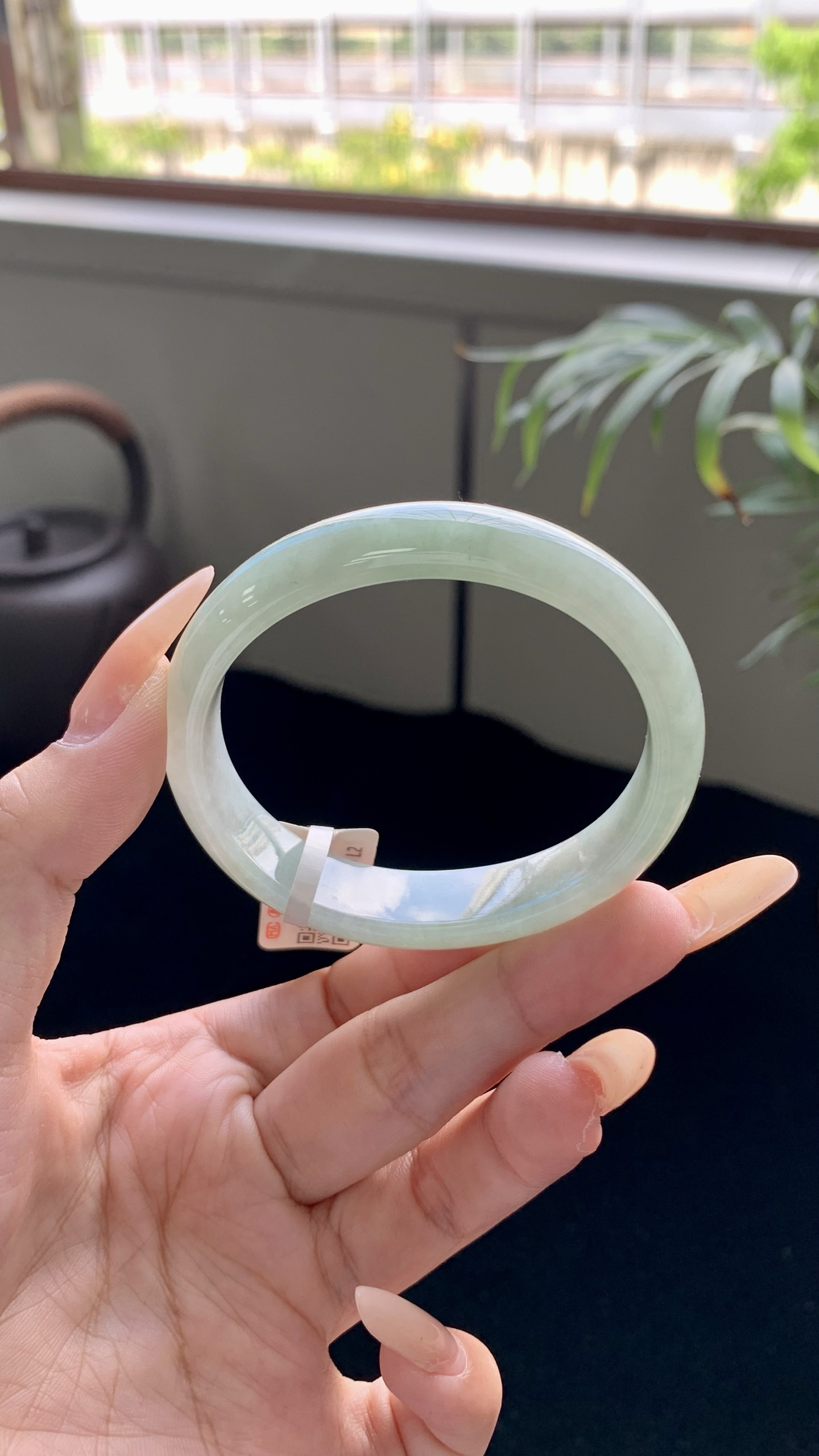 晴底飘绿贵妃成品,HYY-4803,尺寸：53-45.5-13-7