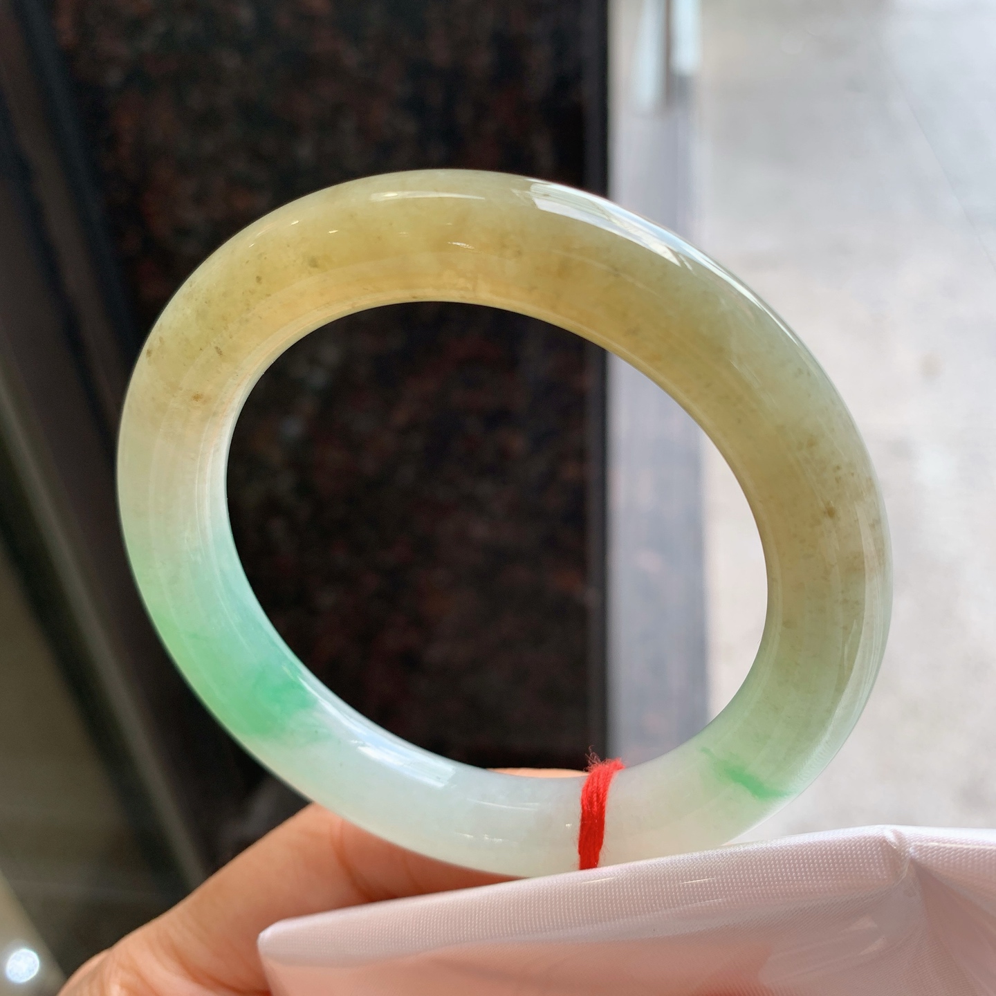 圆条双彩 无裂 特色料子