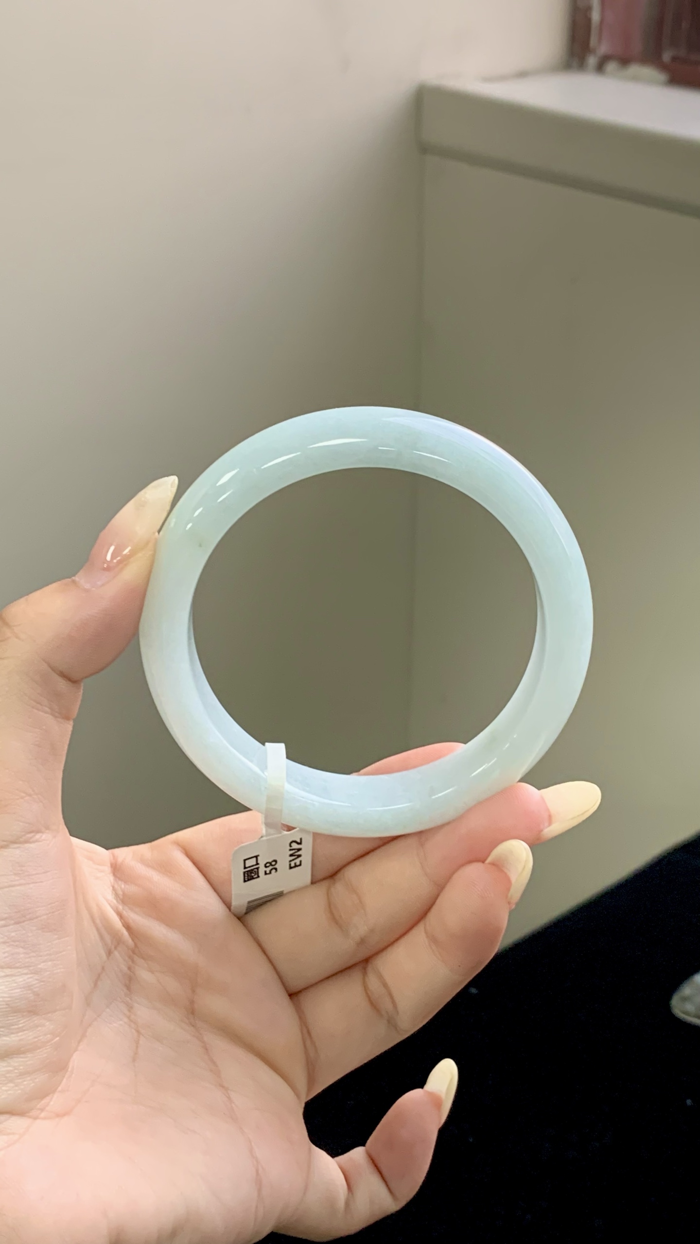晴蓝正圈成品 HYC-110 尺寸：58-12-8