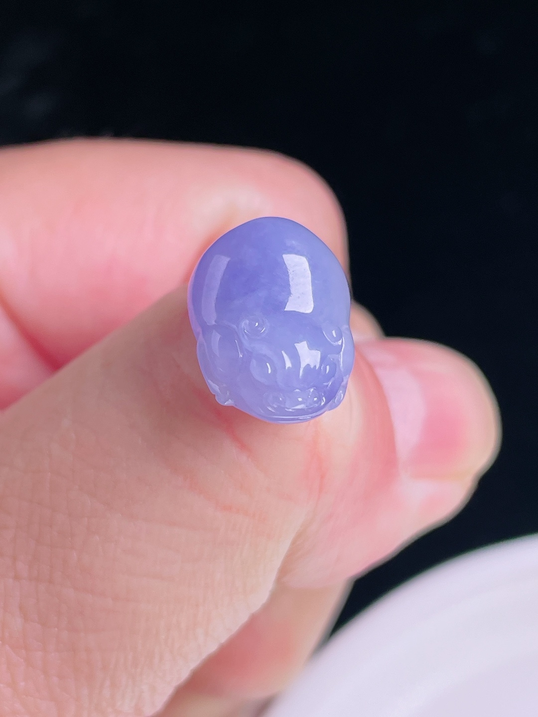 ️貔貅，老种起光，细底通透，尺寸：15.4/11.7/7.3mm0831