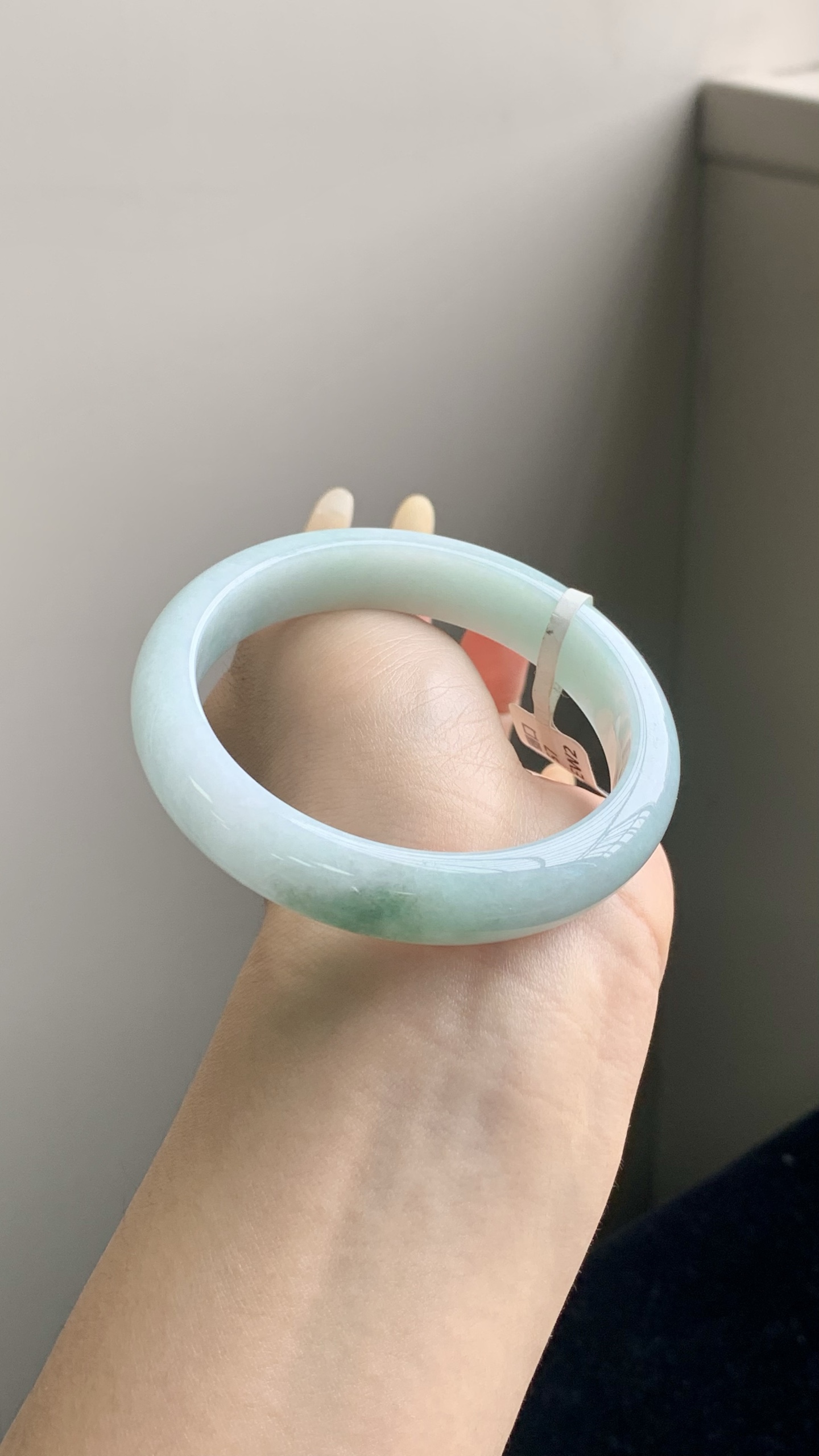 晴蓝飘花正圈成品 HYC-116 尺寸：57-12-8
