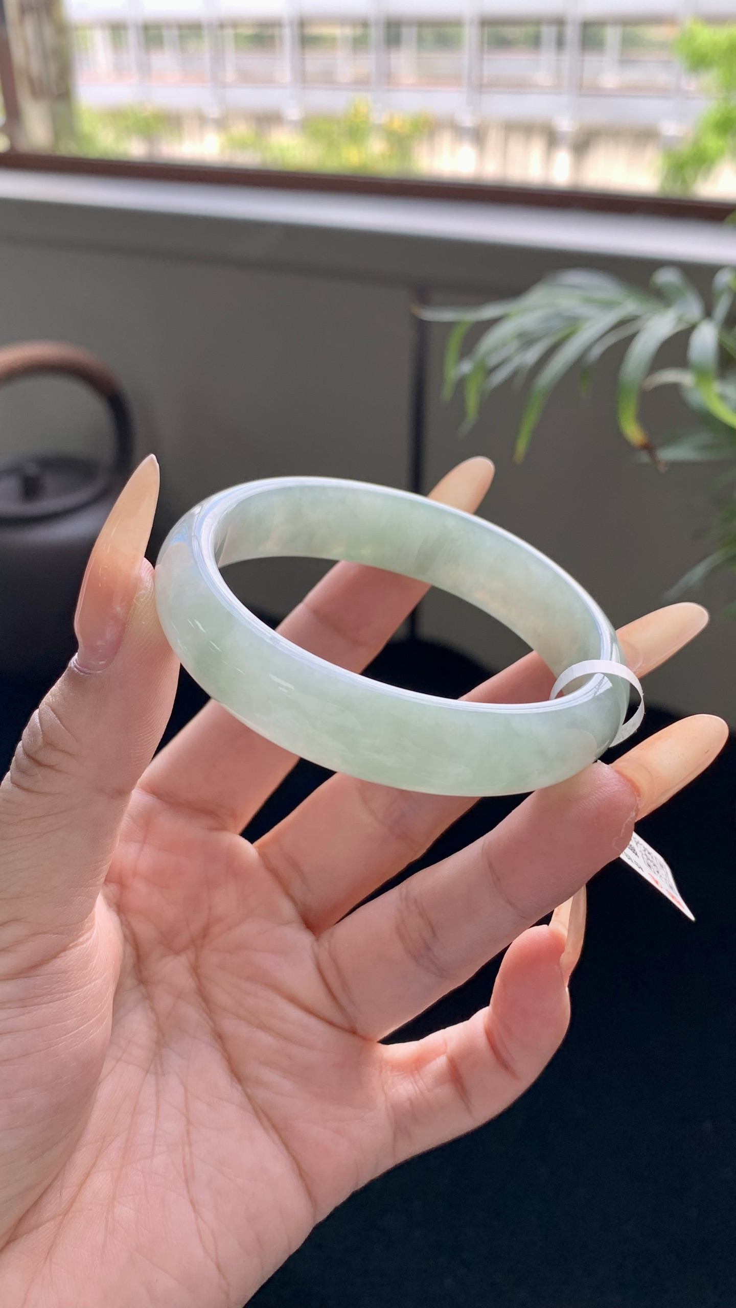 晴底飘绿贵妃成品,HYY-4803,尺寸：53-45.5-13-7