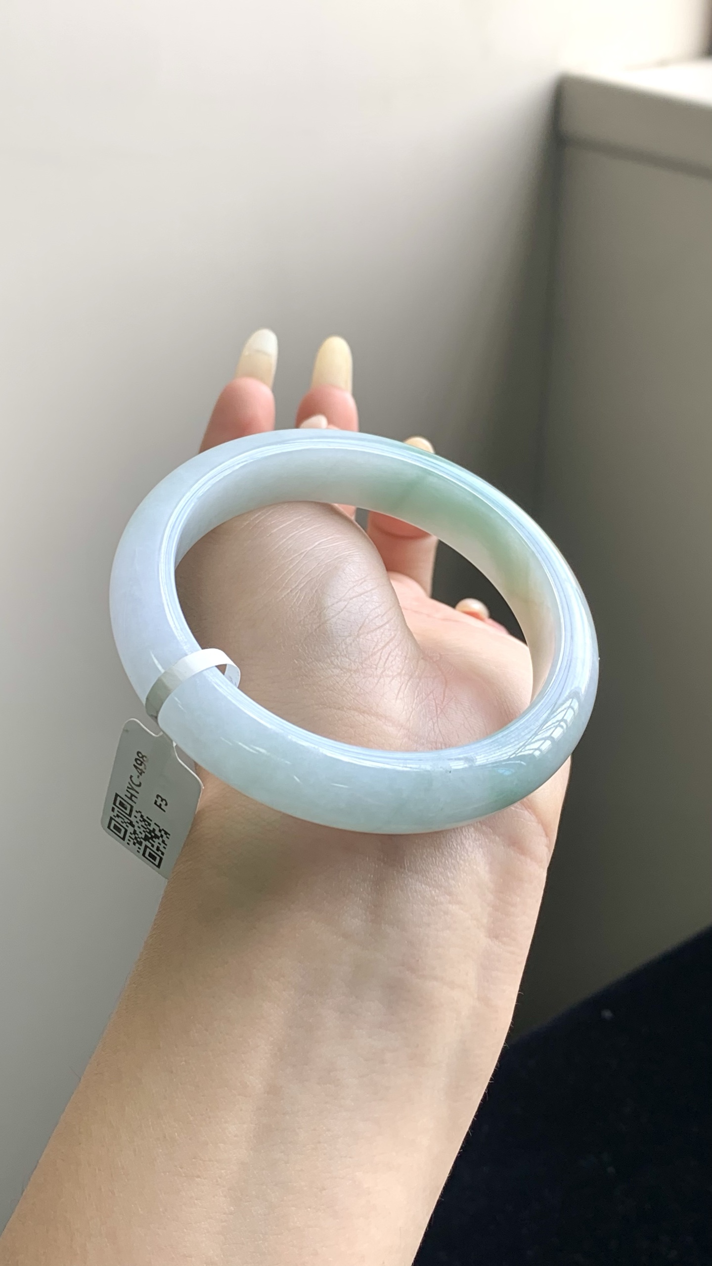 晴底飘花洒金正圈成品,HYC-498,尺寸：57-12-8.5