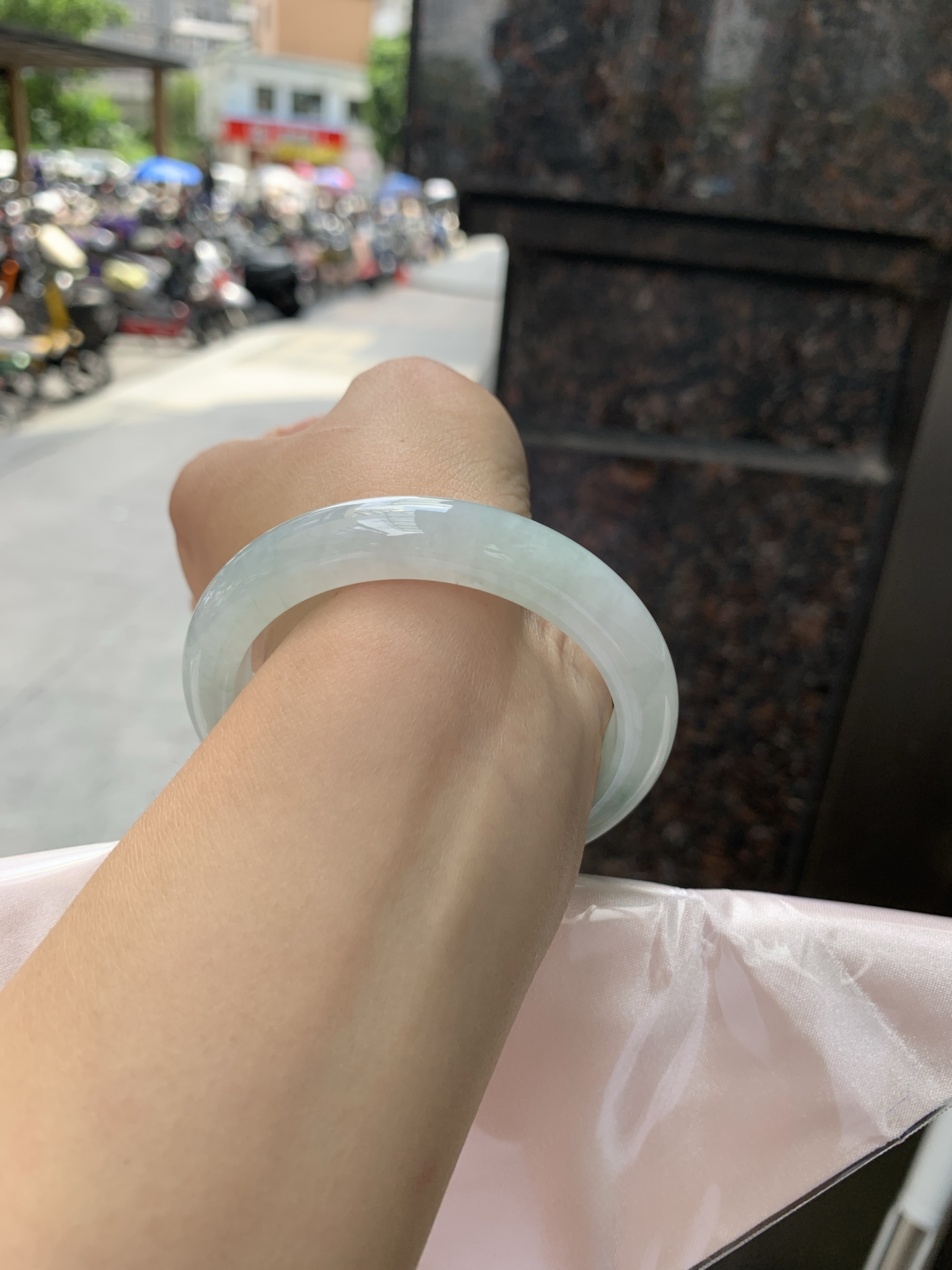 淡春彩正圈,0831-N1470,打灯内圈细纹，打灯色线