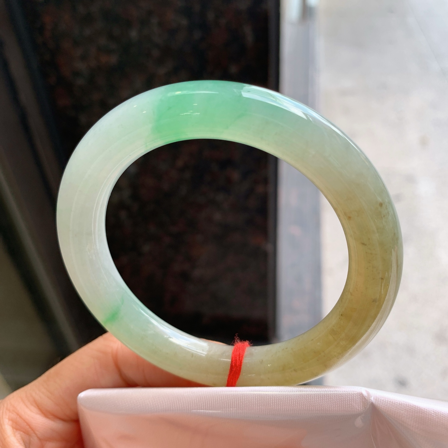 圆条双彩 无裂 特色料子