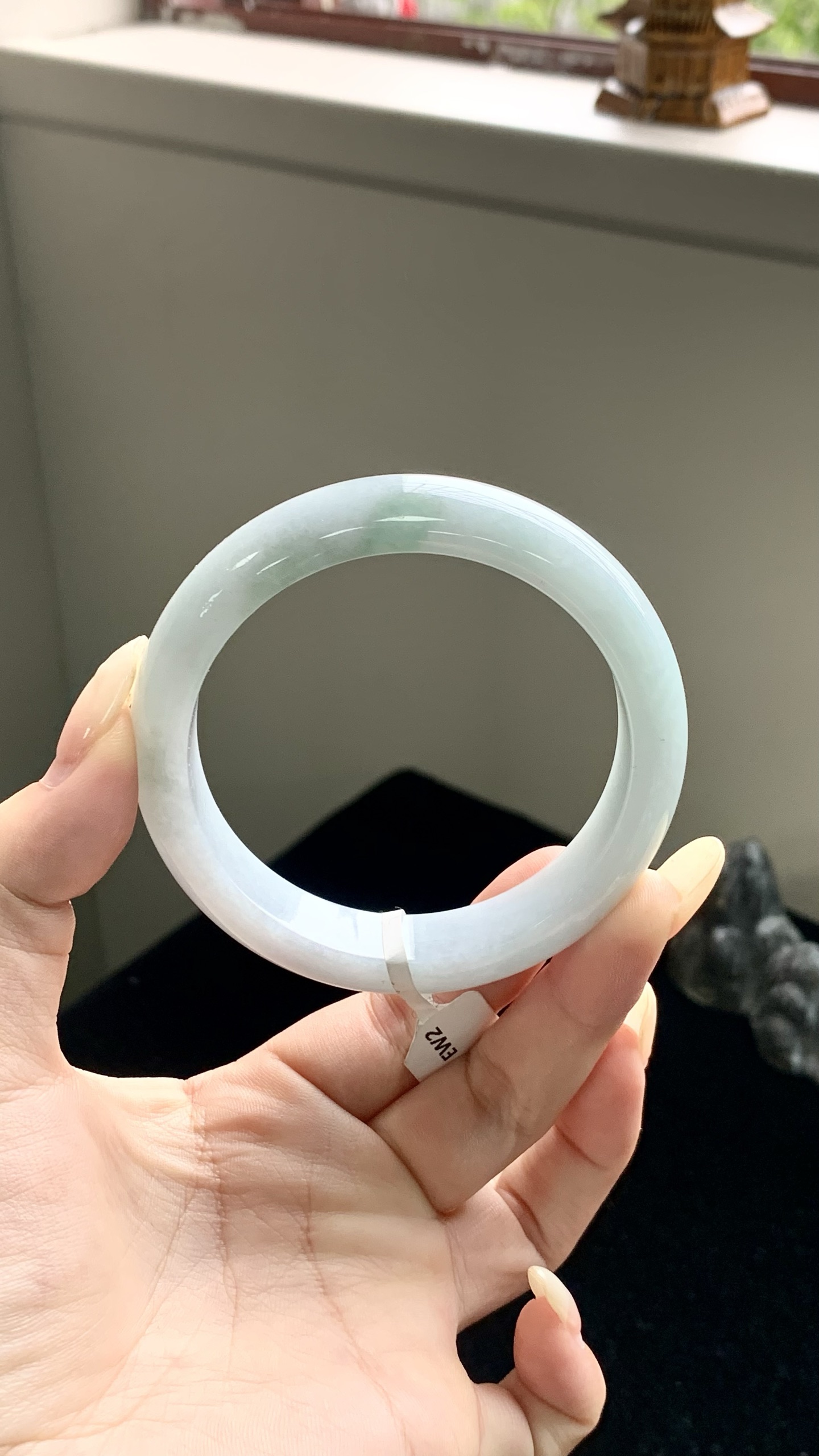 宽版晴底飘花正圈成品,HYC-21,尺寸：58-13.5-8