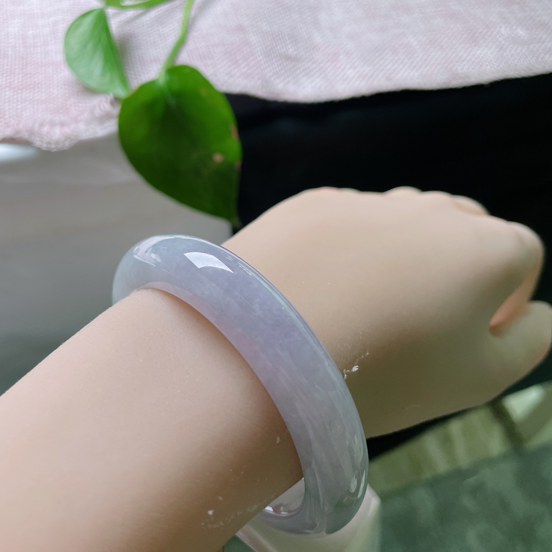 紫底正圈，晶体纹，似水如烟的冰润质感，清雅脱俗，满满的东方诗意美感。ss56498a