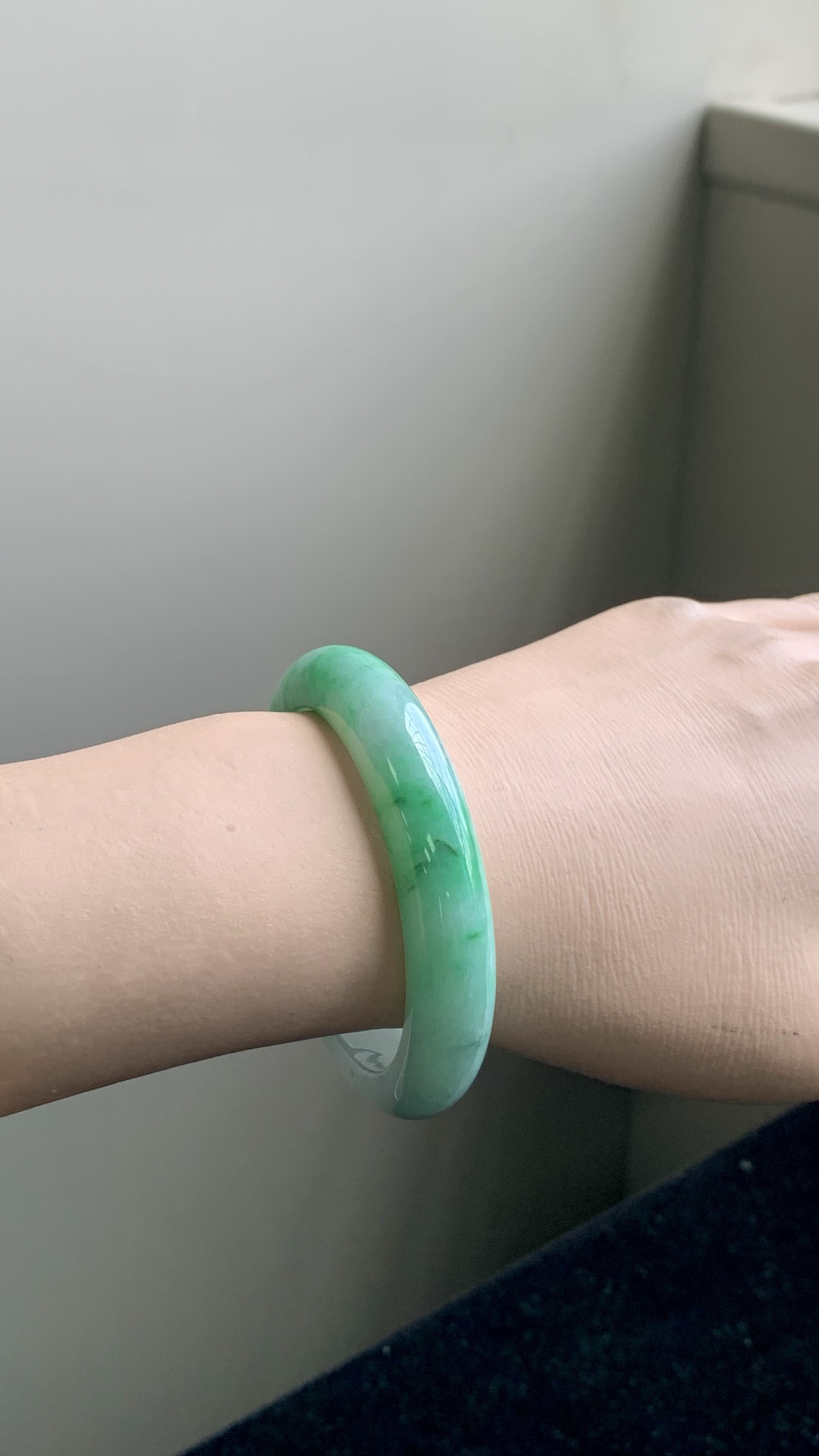 辣绿飘花正圈成品,HYY-9459,尺寸：52.5-12-8