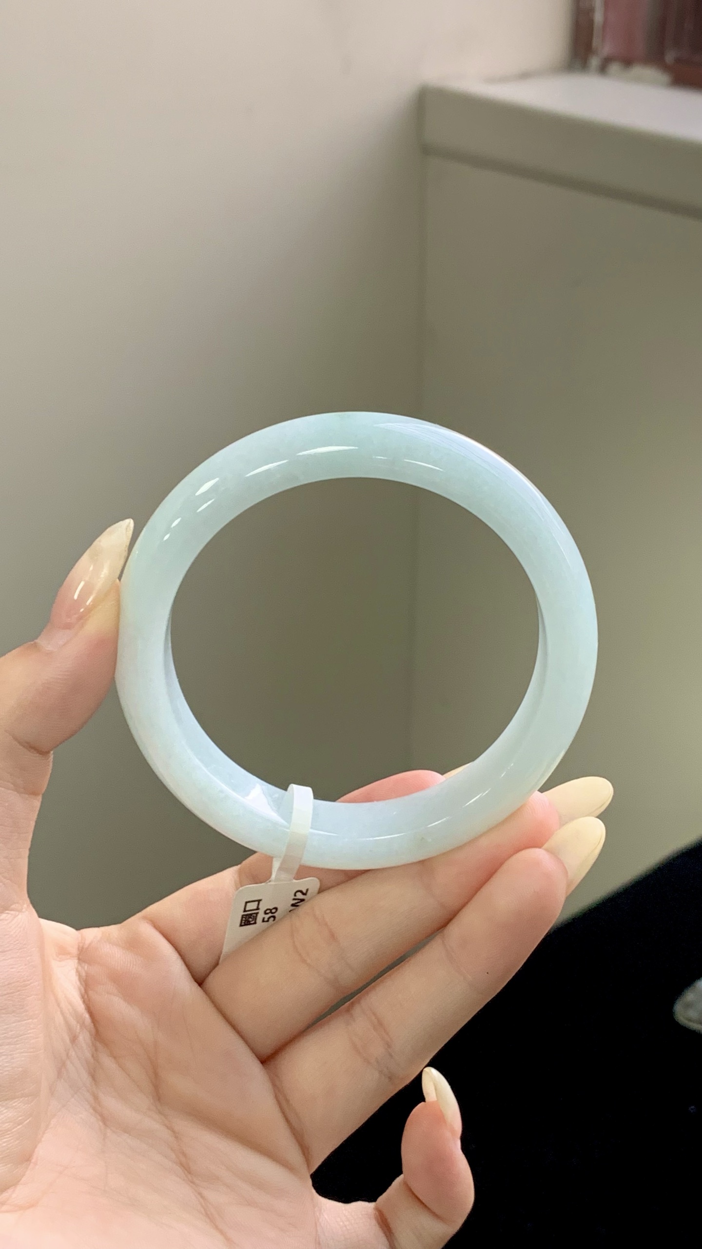 晴蓝正圈成品 HYC-110 尺寸：58-12-8