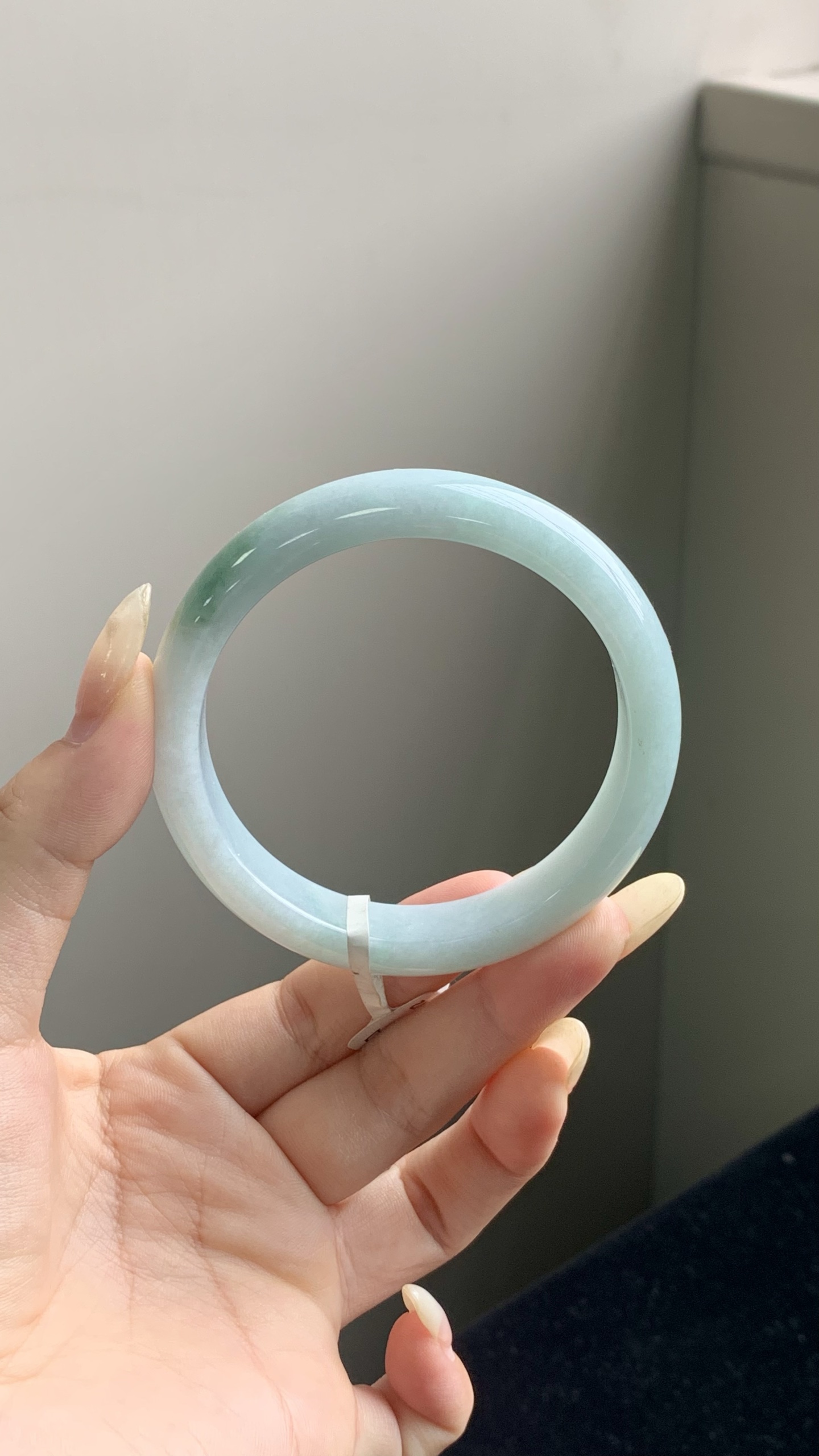 晴蓝飘花正圈成品 HYC-116 尺寸：57-12-8