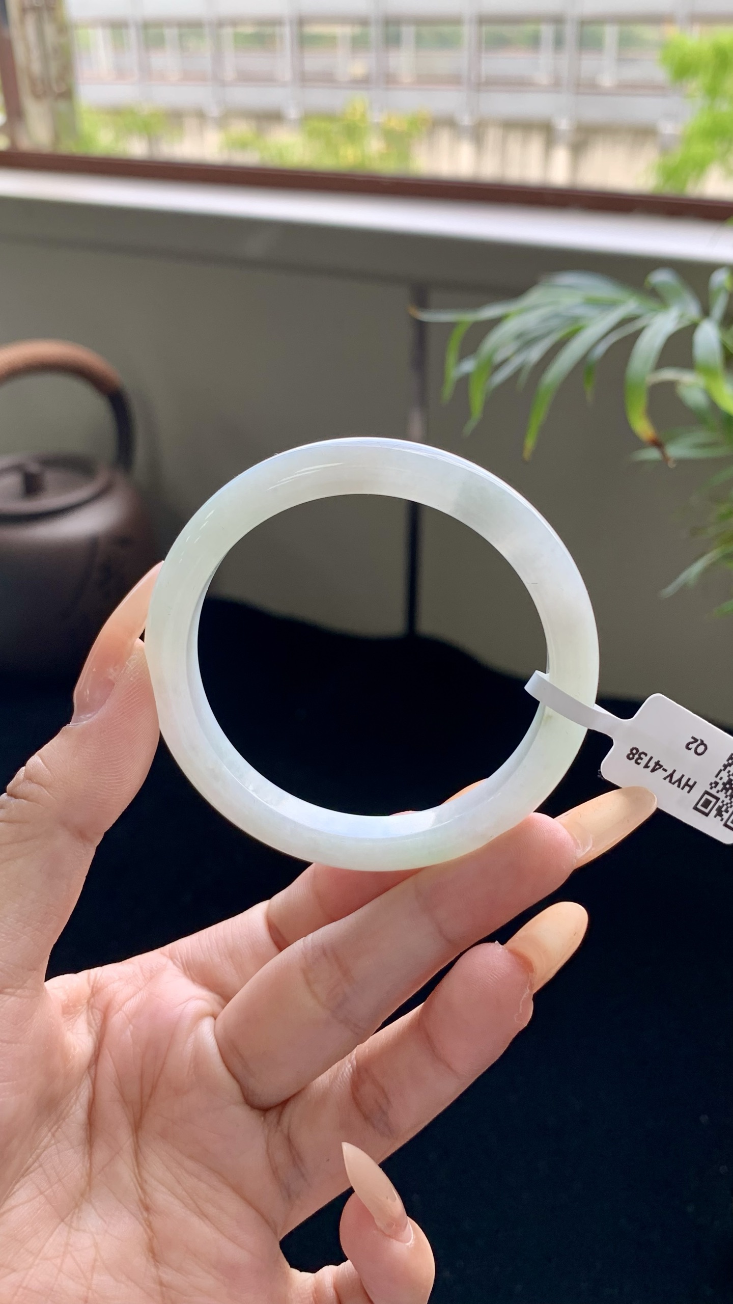 晴底美人条正圈成品,HYY-4138,尺寸：52-8.5-7
