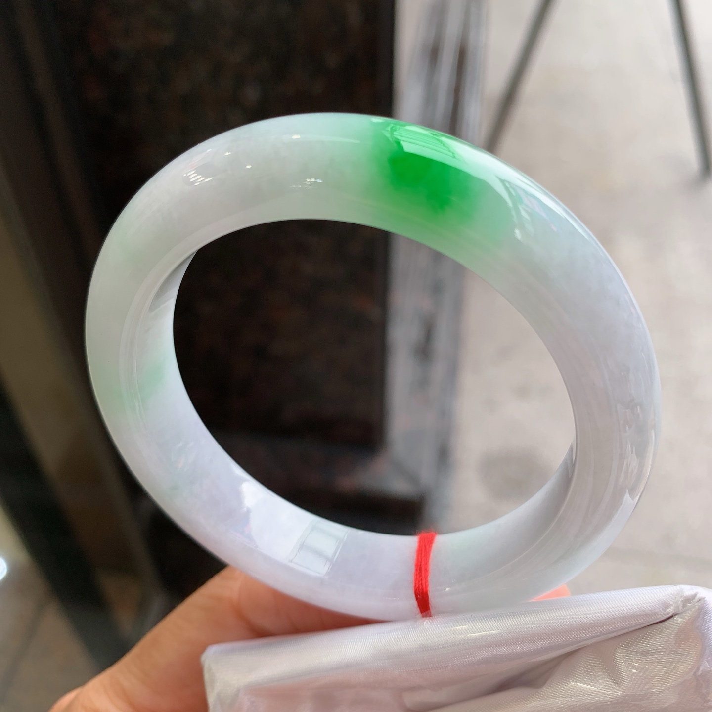 正圈飘绿 无裂 版型好
