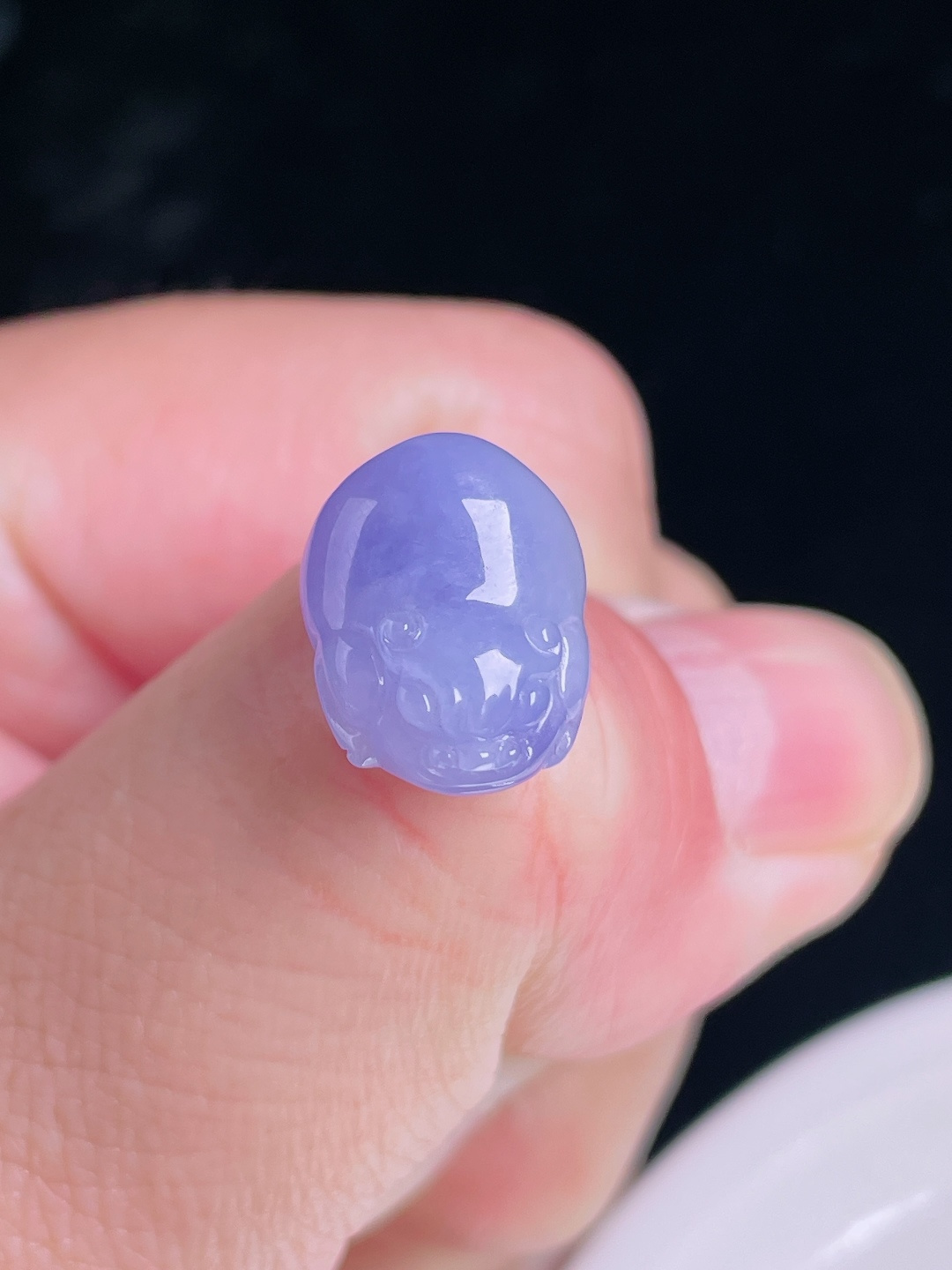 ️貔貅，老种起光，细底通透，尺寸：15.4/11.7/7.3mm0831