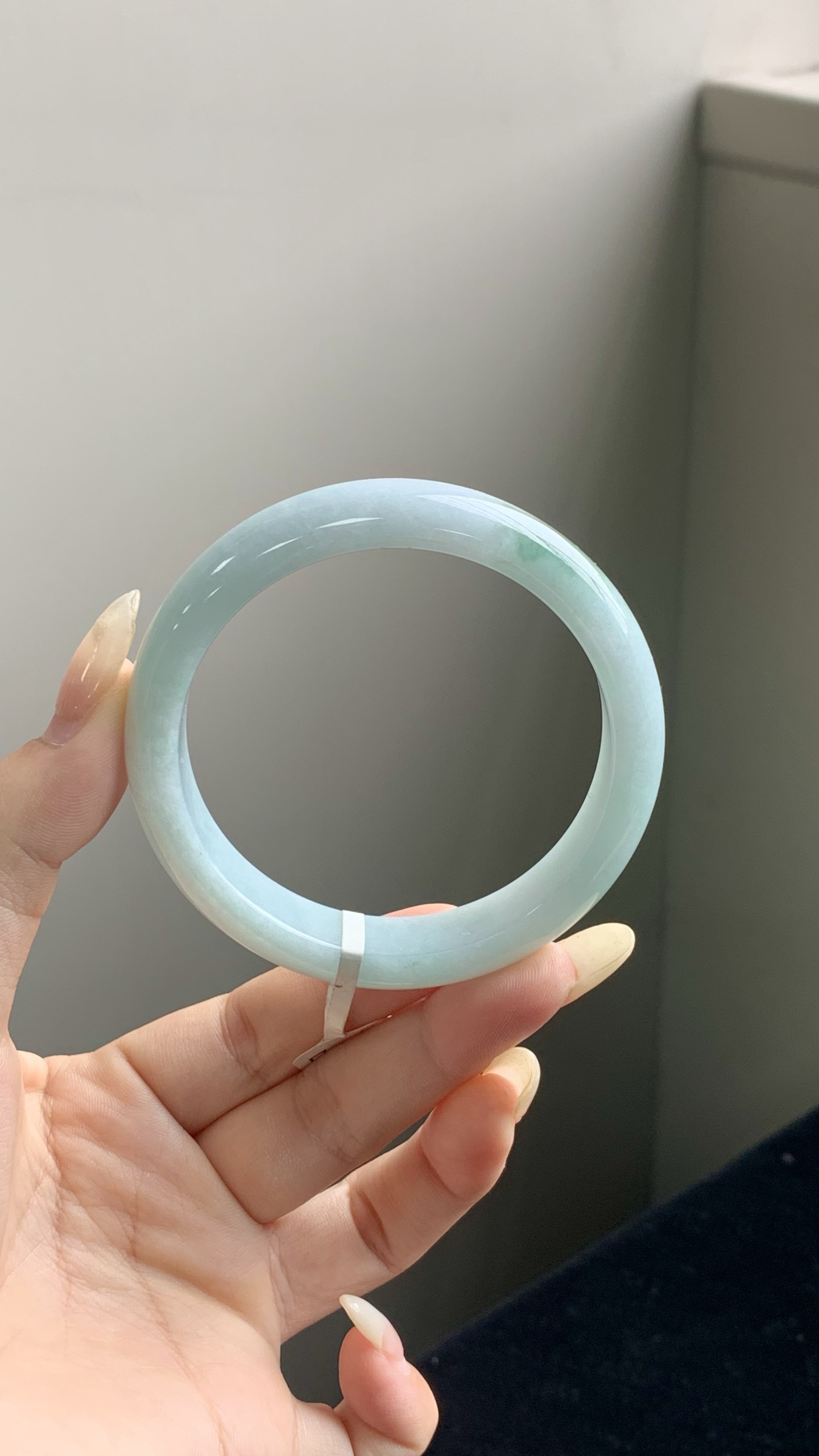 晴蓝飘花正圈成品 HYC-116 尺寸：57-12-8