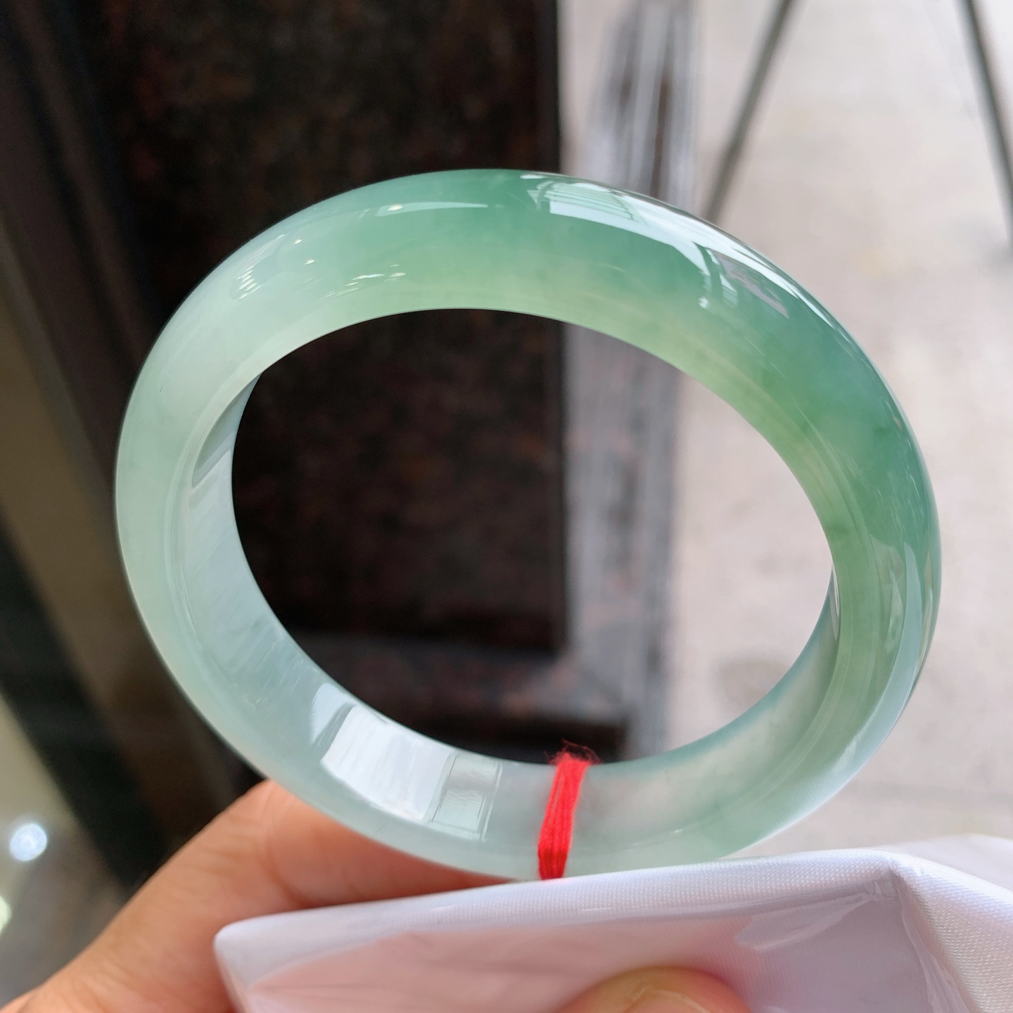 正圈冰飘花，无裂，冰润