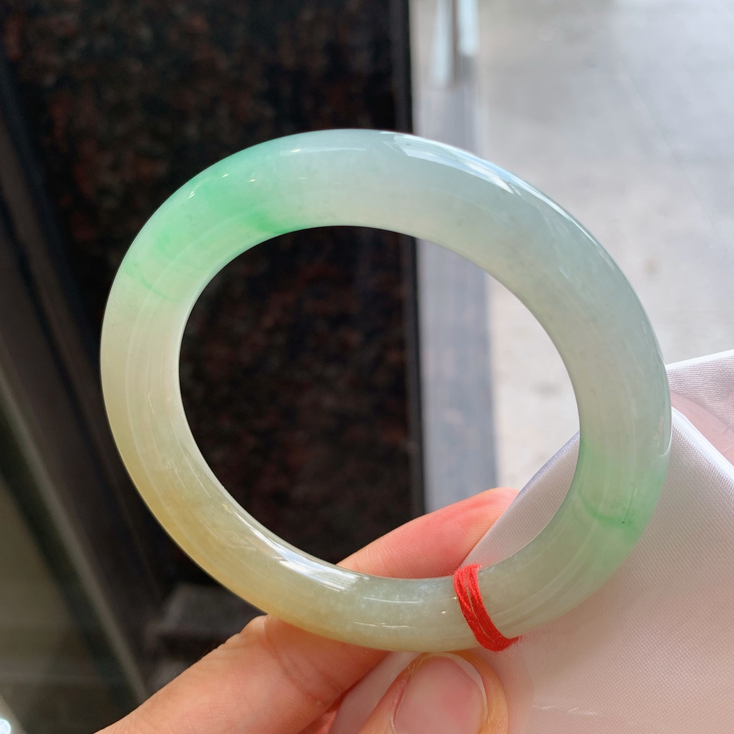 圆条双彩 无裂 特色料子