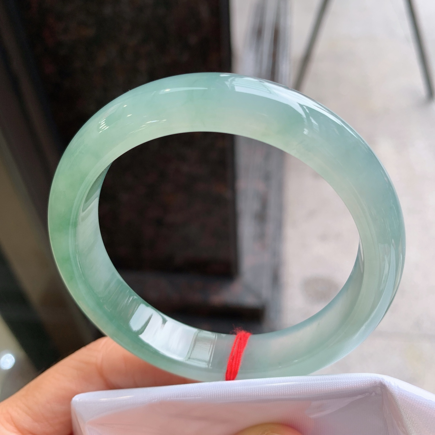 正圈冰飘花，无裂，冰润