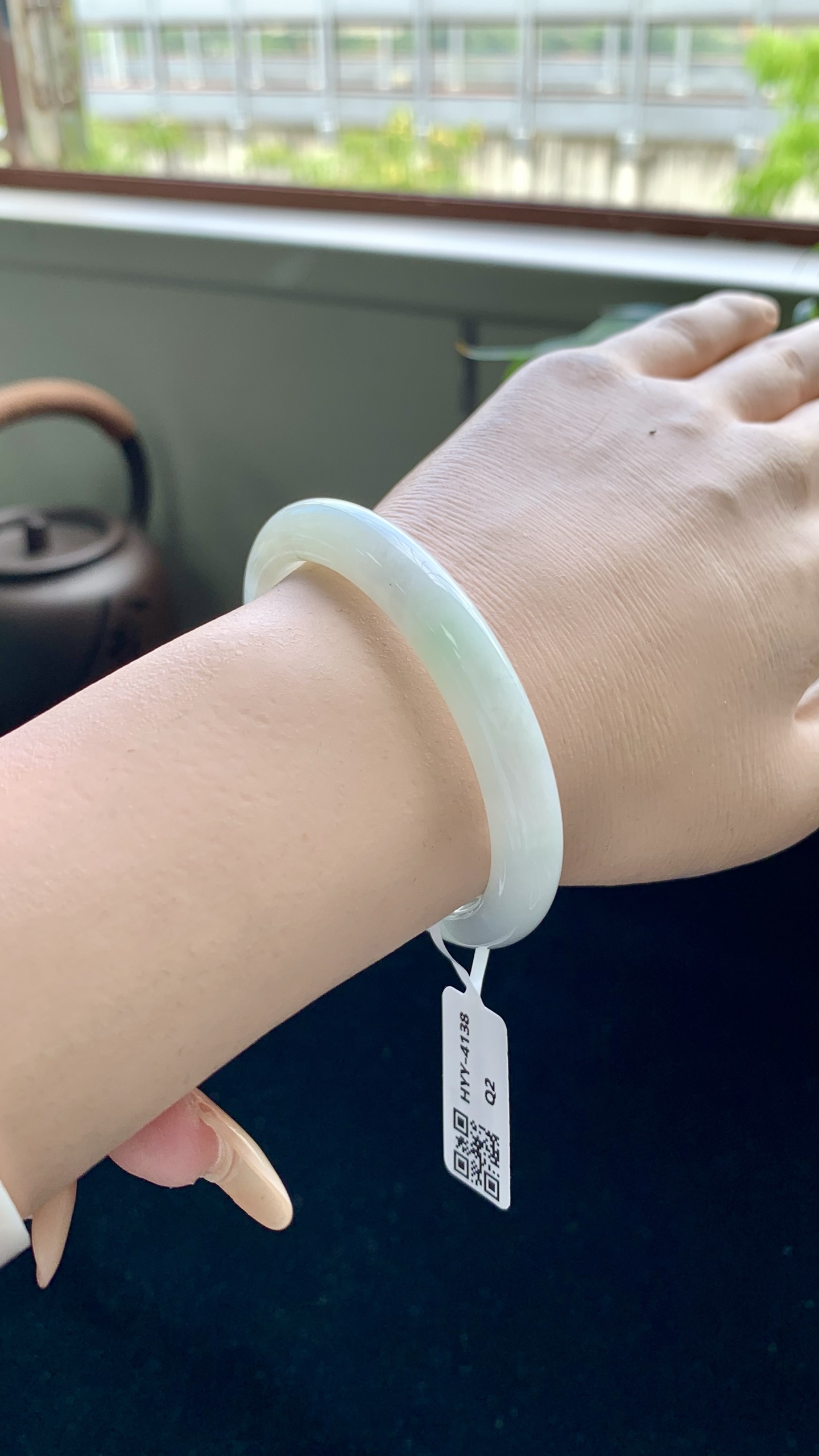 晴底美人条正圈成品,HYY-4138,尺寸：52-8.5-7