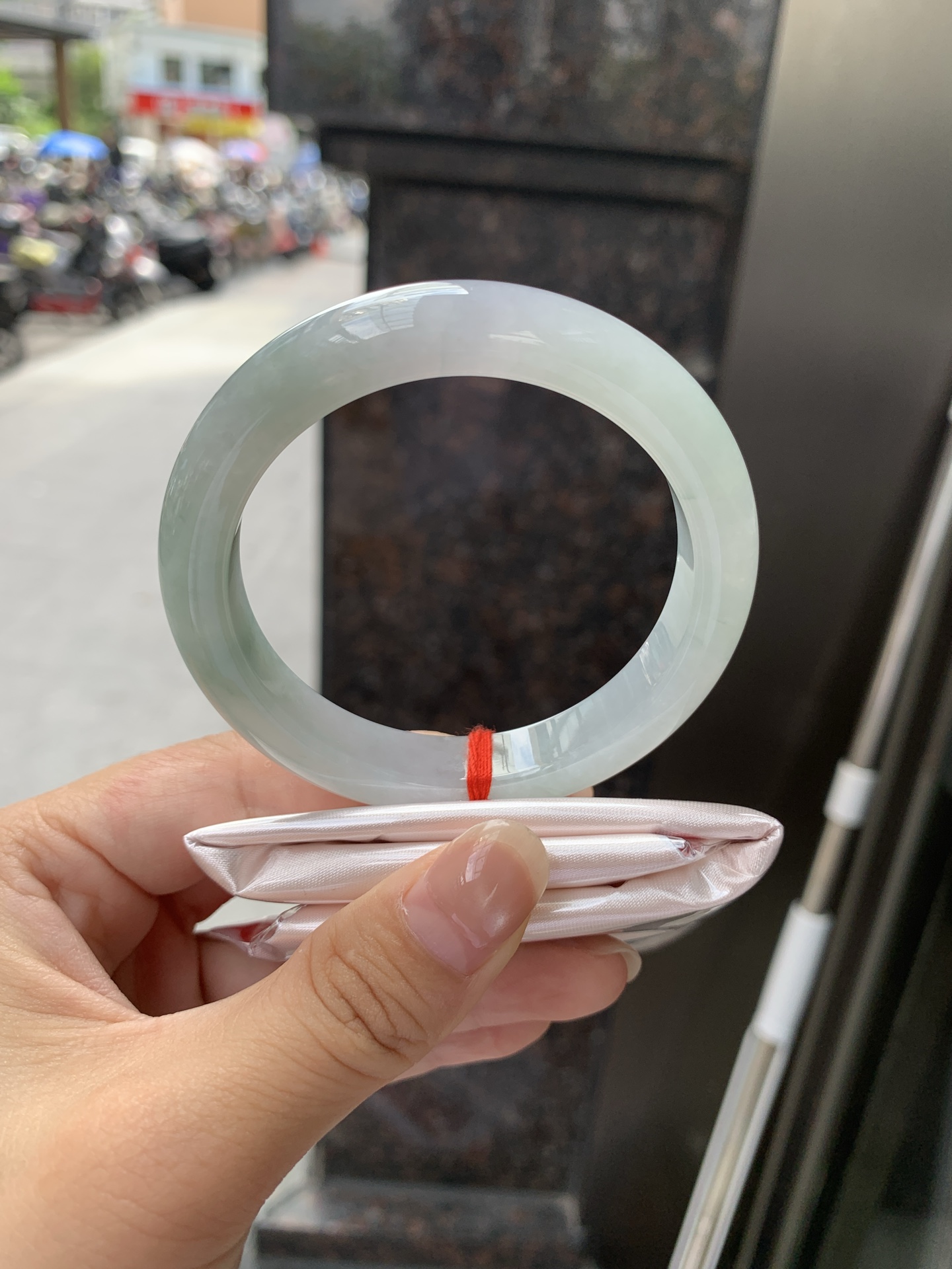 淡春彩正圈,0831-N1470,打灯内圈细纹，打灯色线
