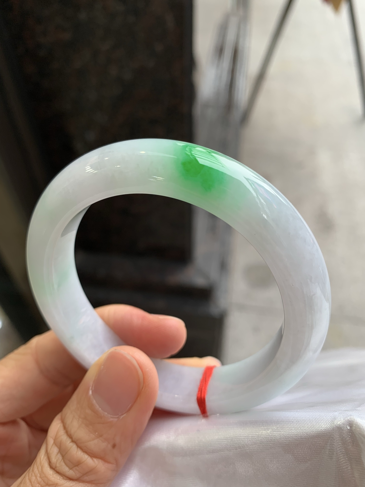 正圈飘绿 无裂 版型好