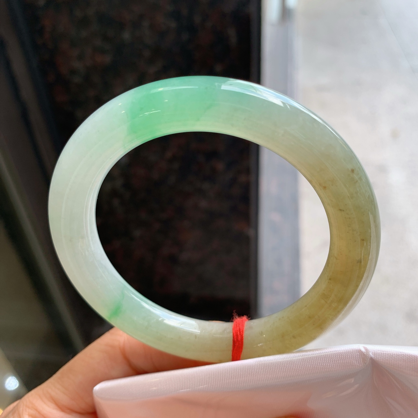 圆条双彩 无裂 特色料子
