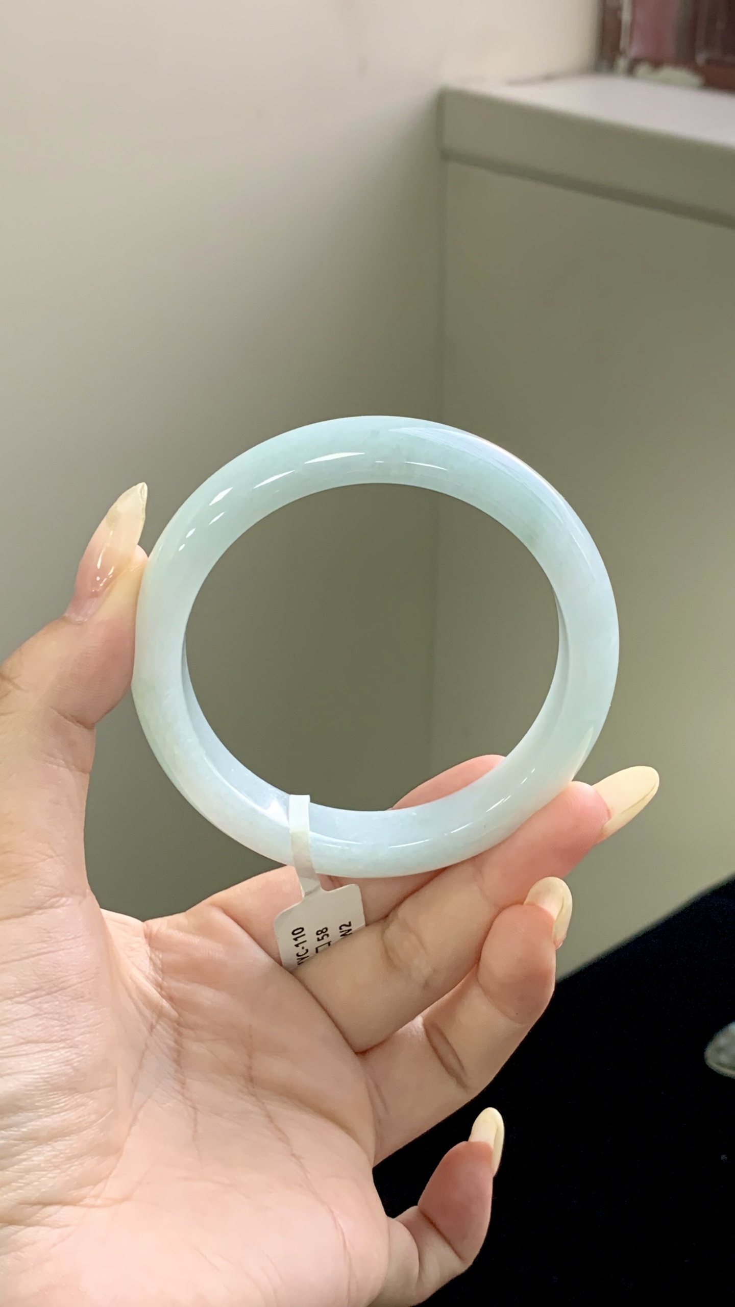 晴蓝正圈成品 HYC-110 尺寸：58-12-8