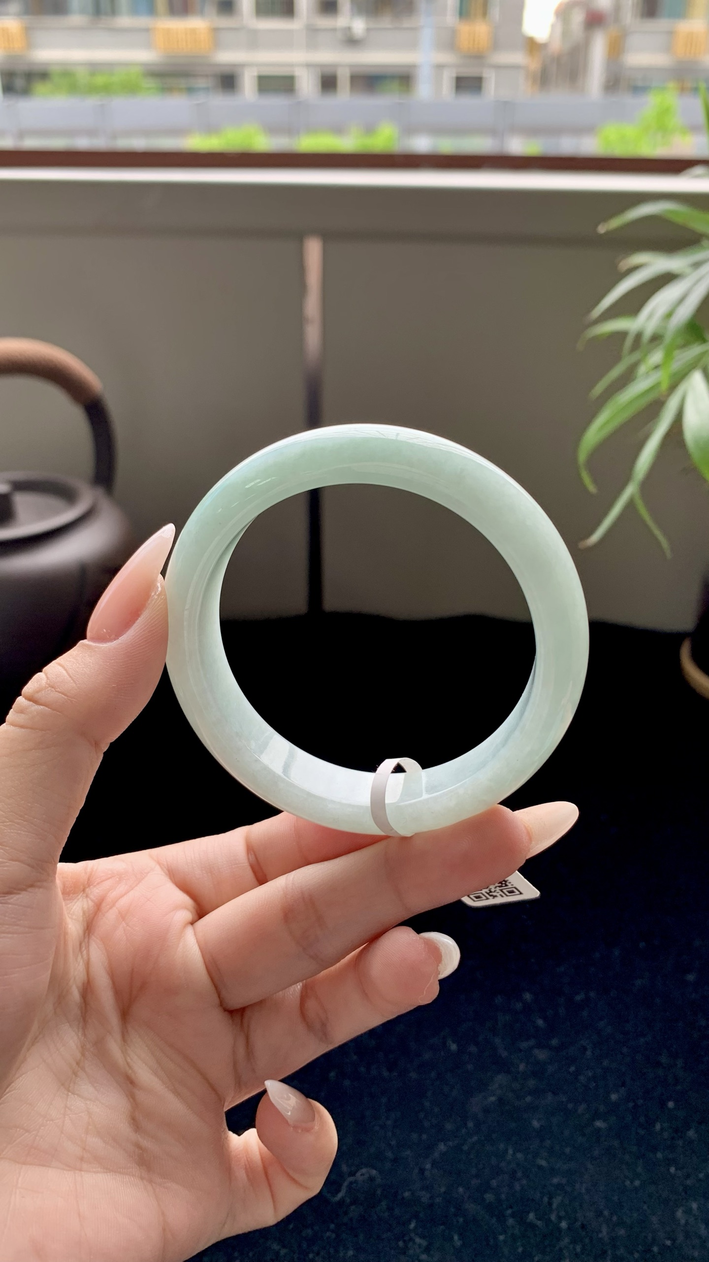 淡果绿正圈成品,HY-9185,尺寸：54-13-8