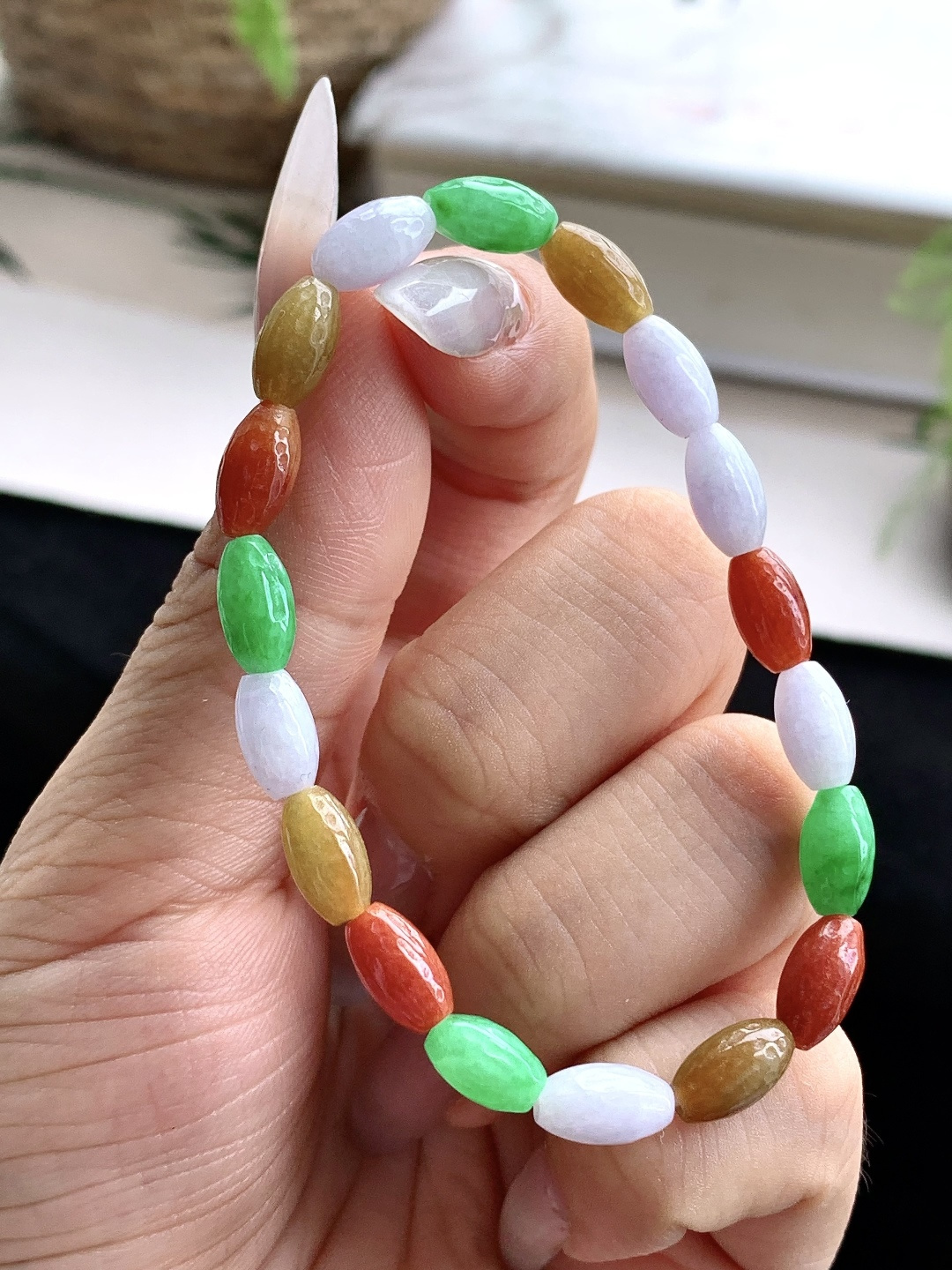 糯冰多宝手串筒珠手串,性比高
