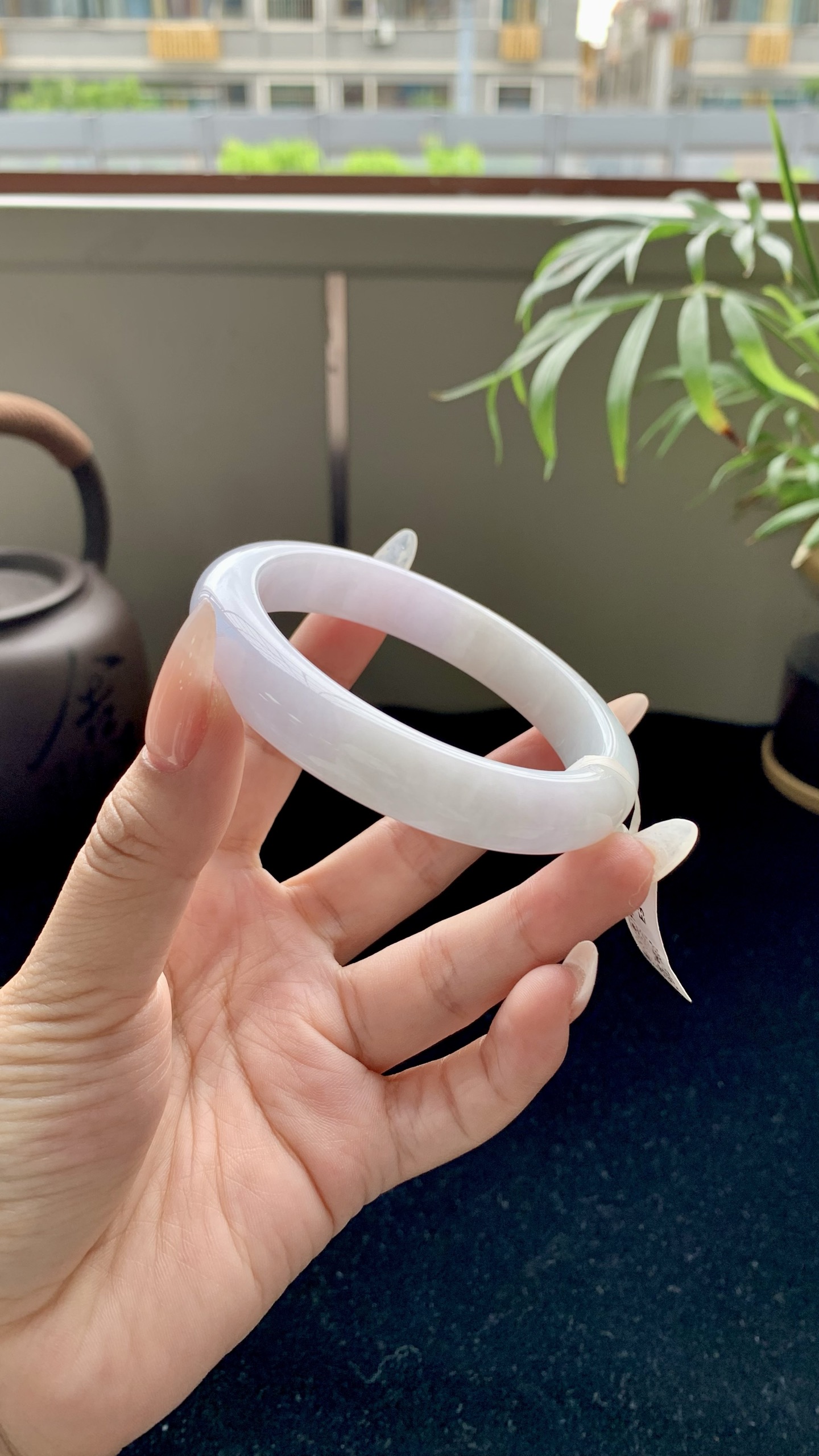 淡紫底正圈成品 HYC-620 尺寸：59-12-9