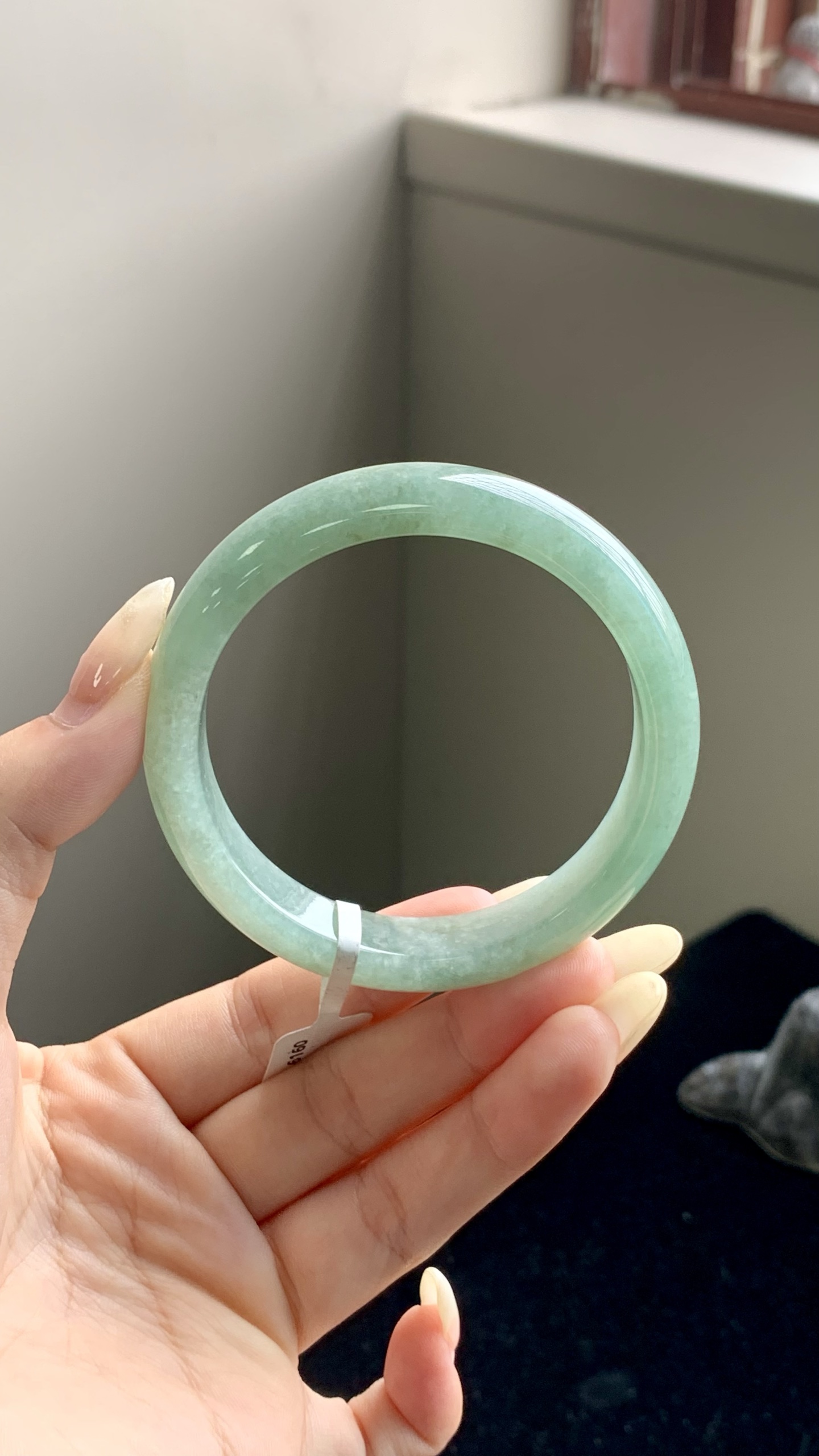 湖水绿正圈成品 HYY-6160 尺寸：57-12.5-7.5