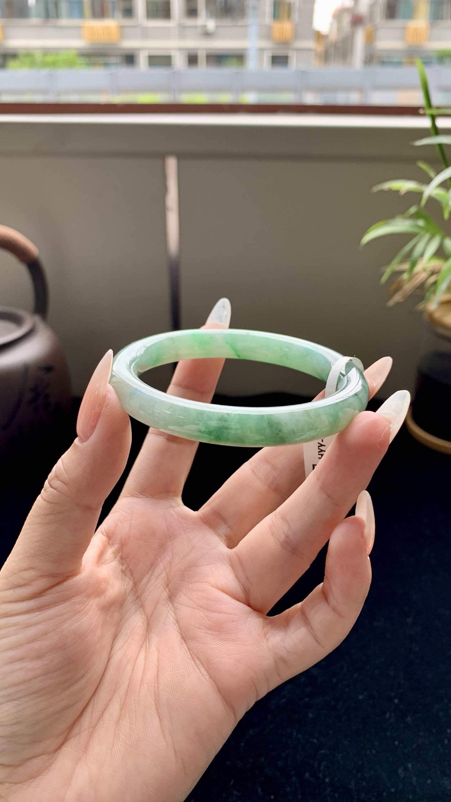飘绿花圆条圆条成品 HYY-8453 尺寸：55-9.5-8.5