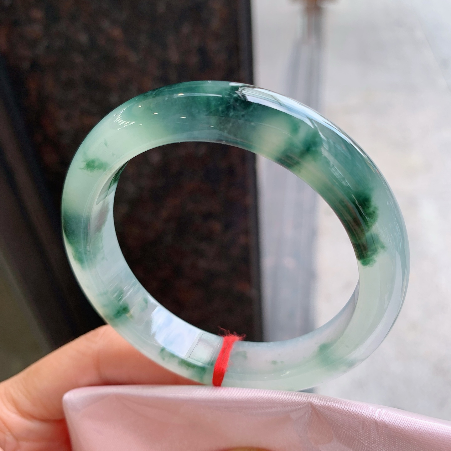 正圈冰飘花，无裂，冰润