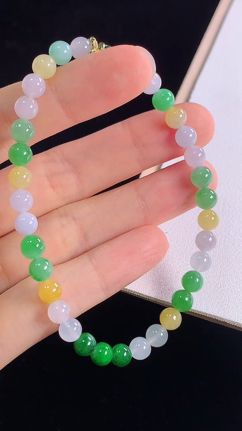 多彩手链，尺寸:5.5-5.5mm 27