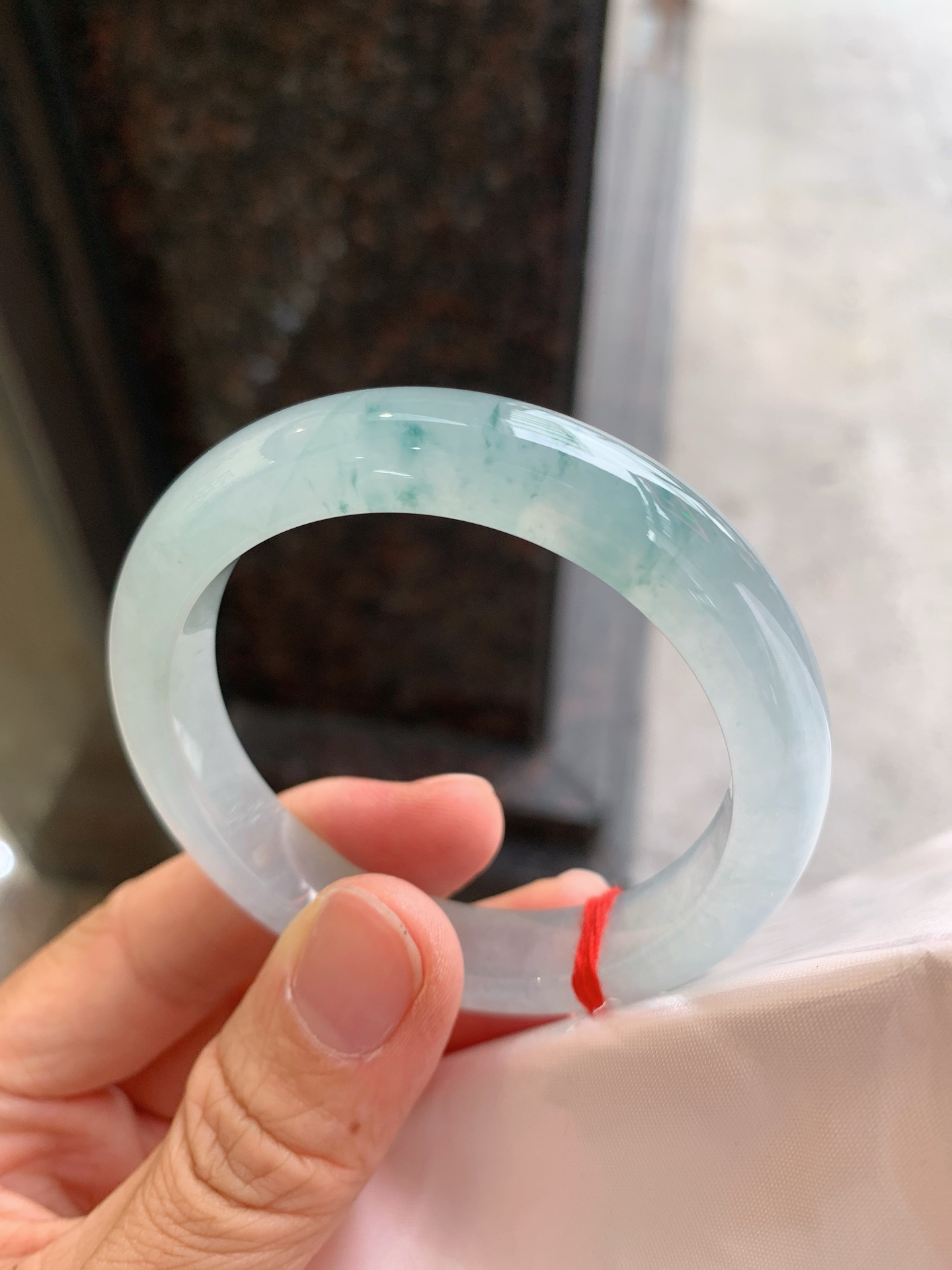 正圈冰飘花，无裂，冰润