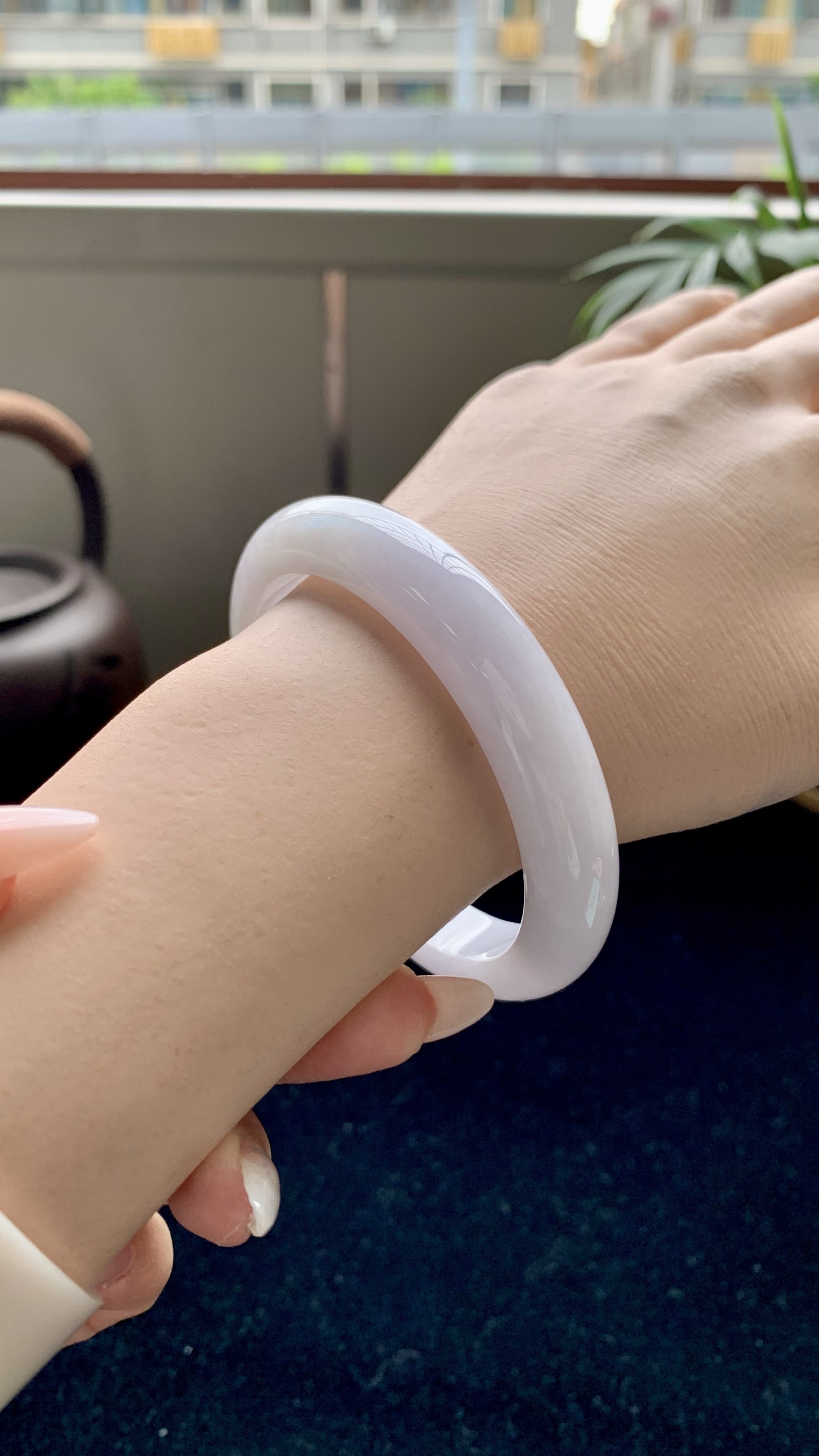 淡紫底正圈成品 HYC-620 尺寸：59-12-9