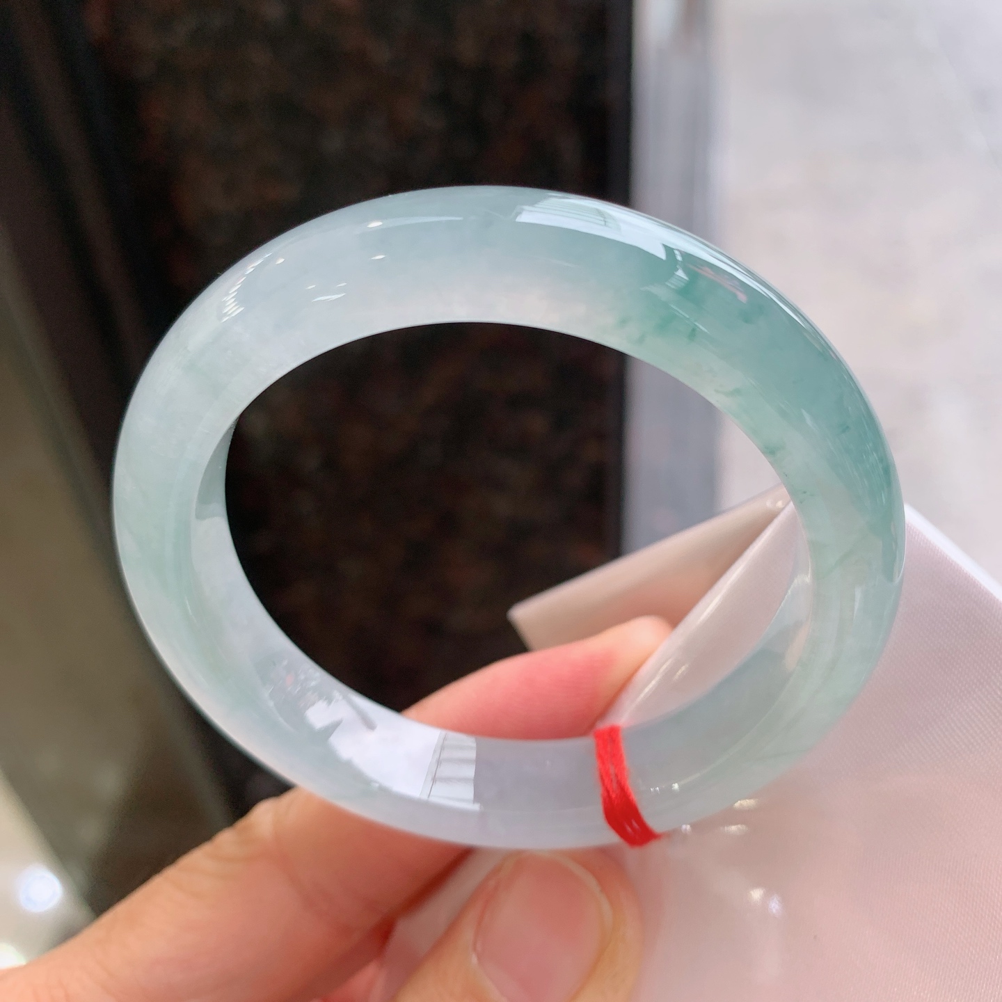 正圈冰飘花，无裂，冰润