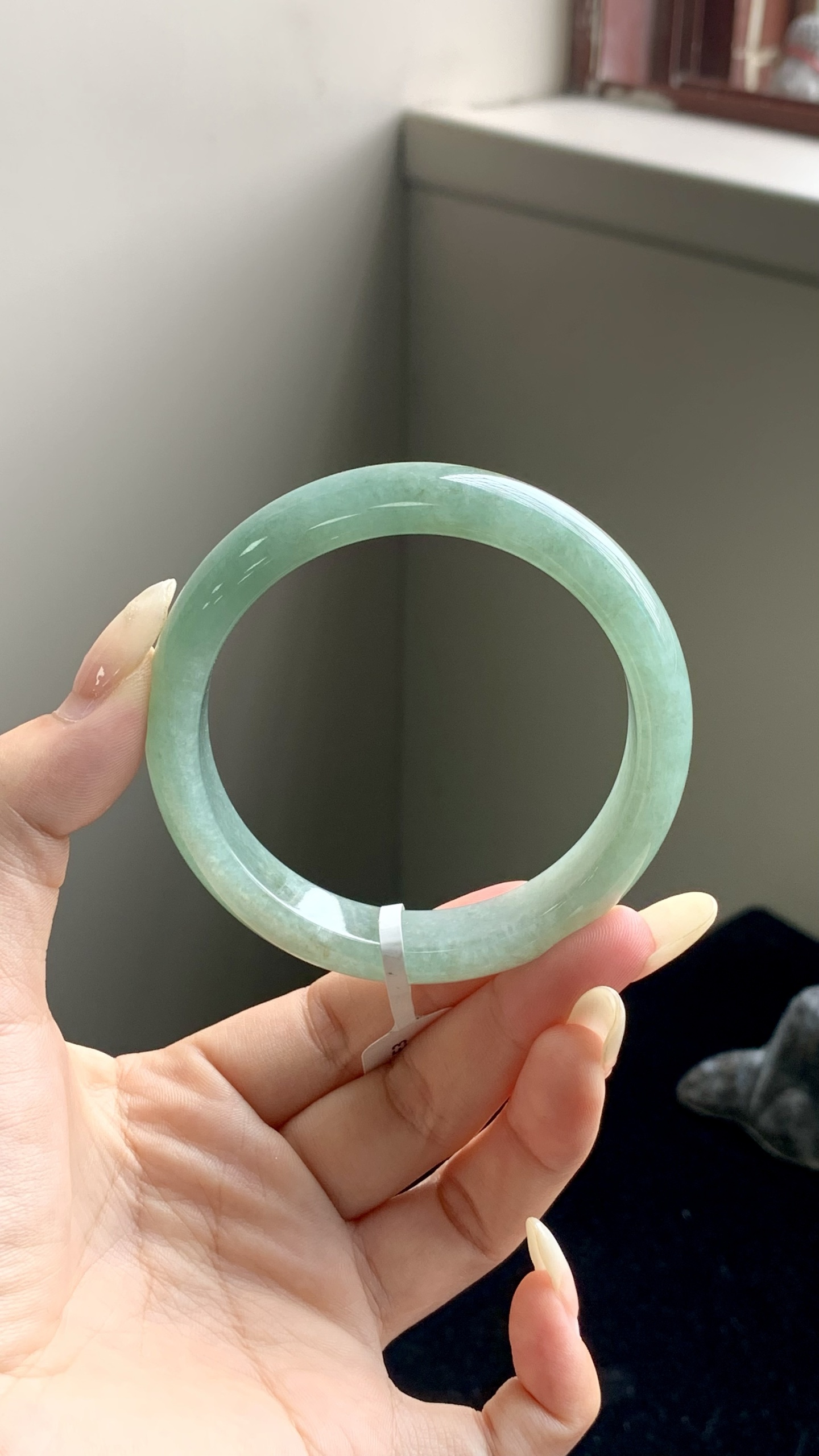 湖水绿正圈成品 HYY-6160 尺寸：57-12.5-7.5