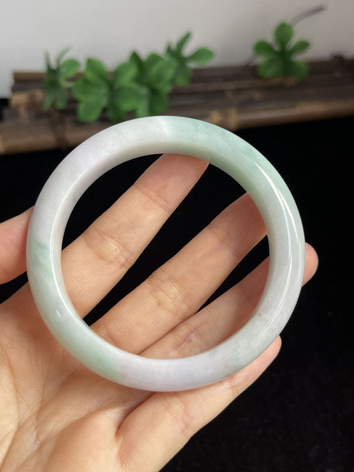 正圈55.7圈口，翡翠手镯