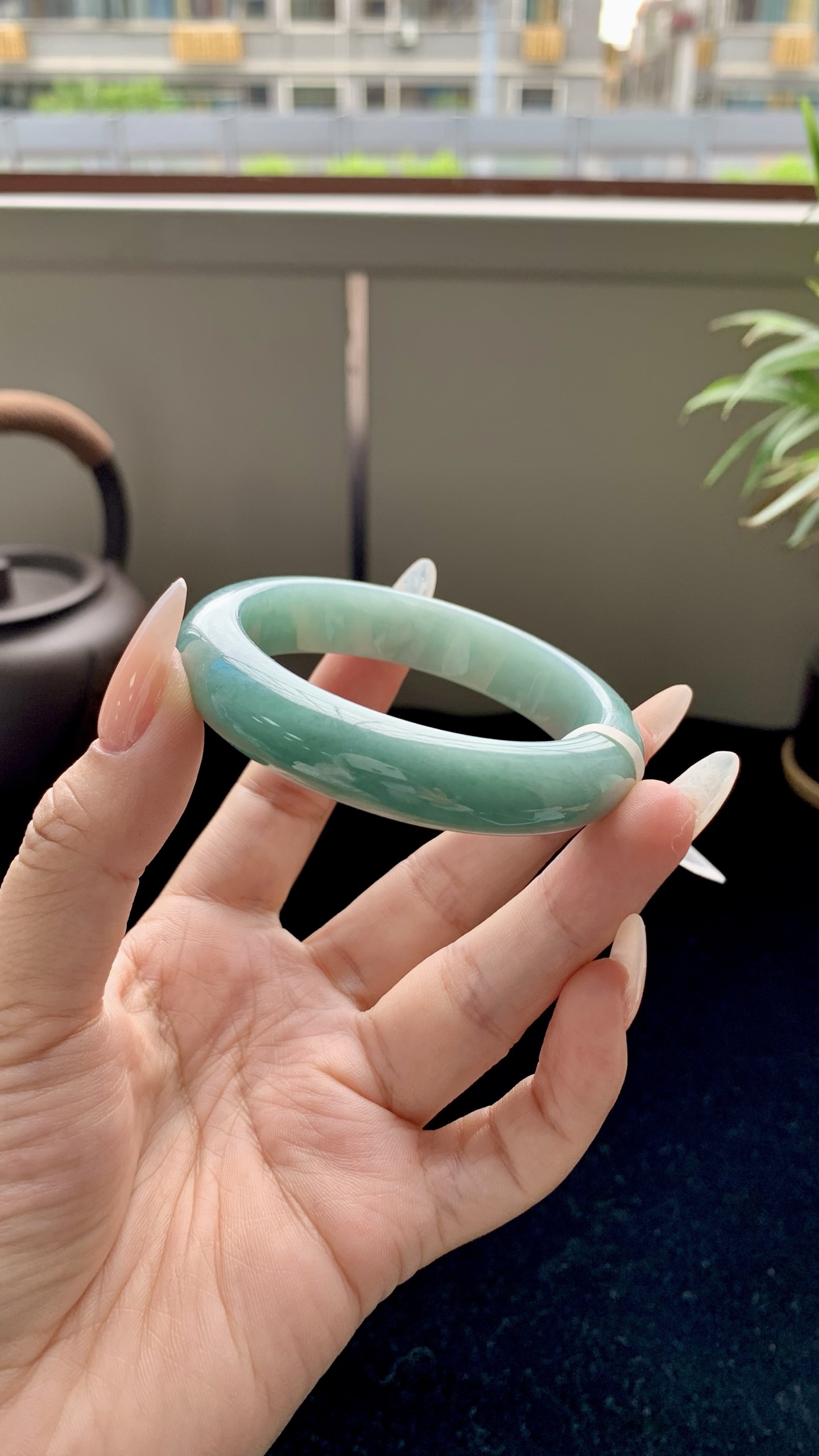 蓝底正圈成品 HY-9182 尺寸：52-12-8