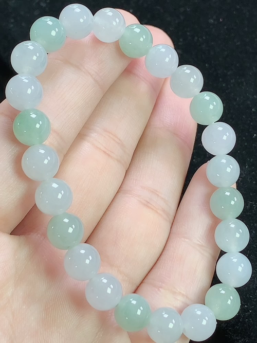 玉珠手串，尺寸7.6mm，D3J01jxg
