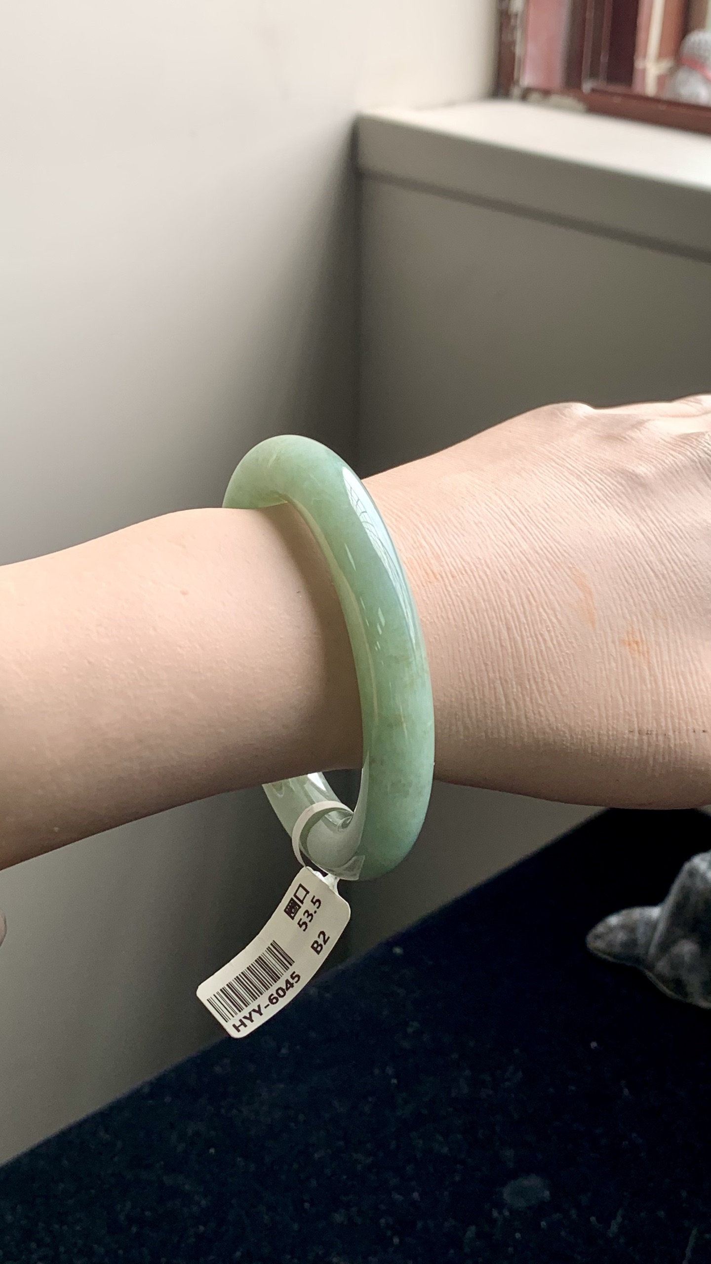 淡油青圆条成品 HYY-6045 尺寸：54-10.5-10.5