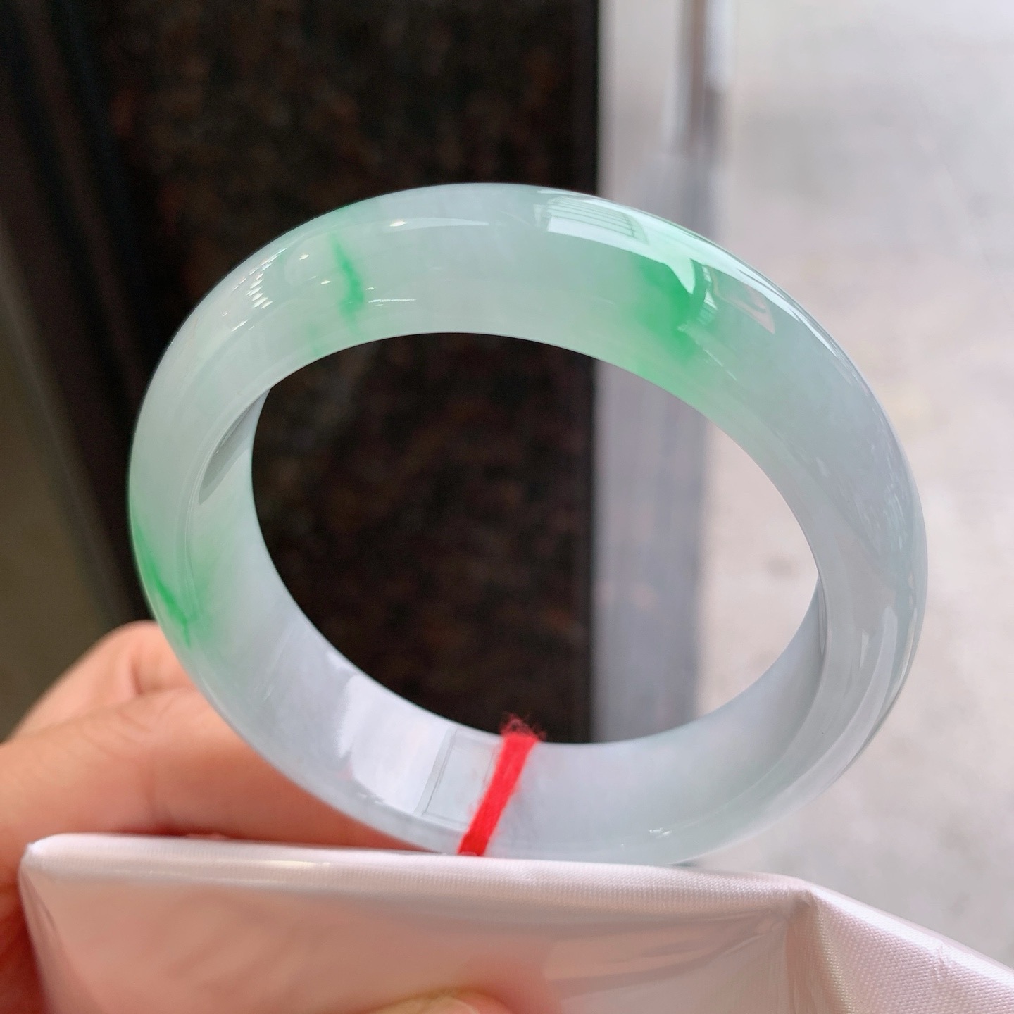 正圈冰飘绿 微棉 版型好