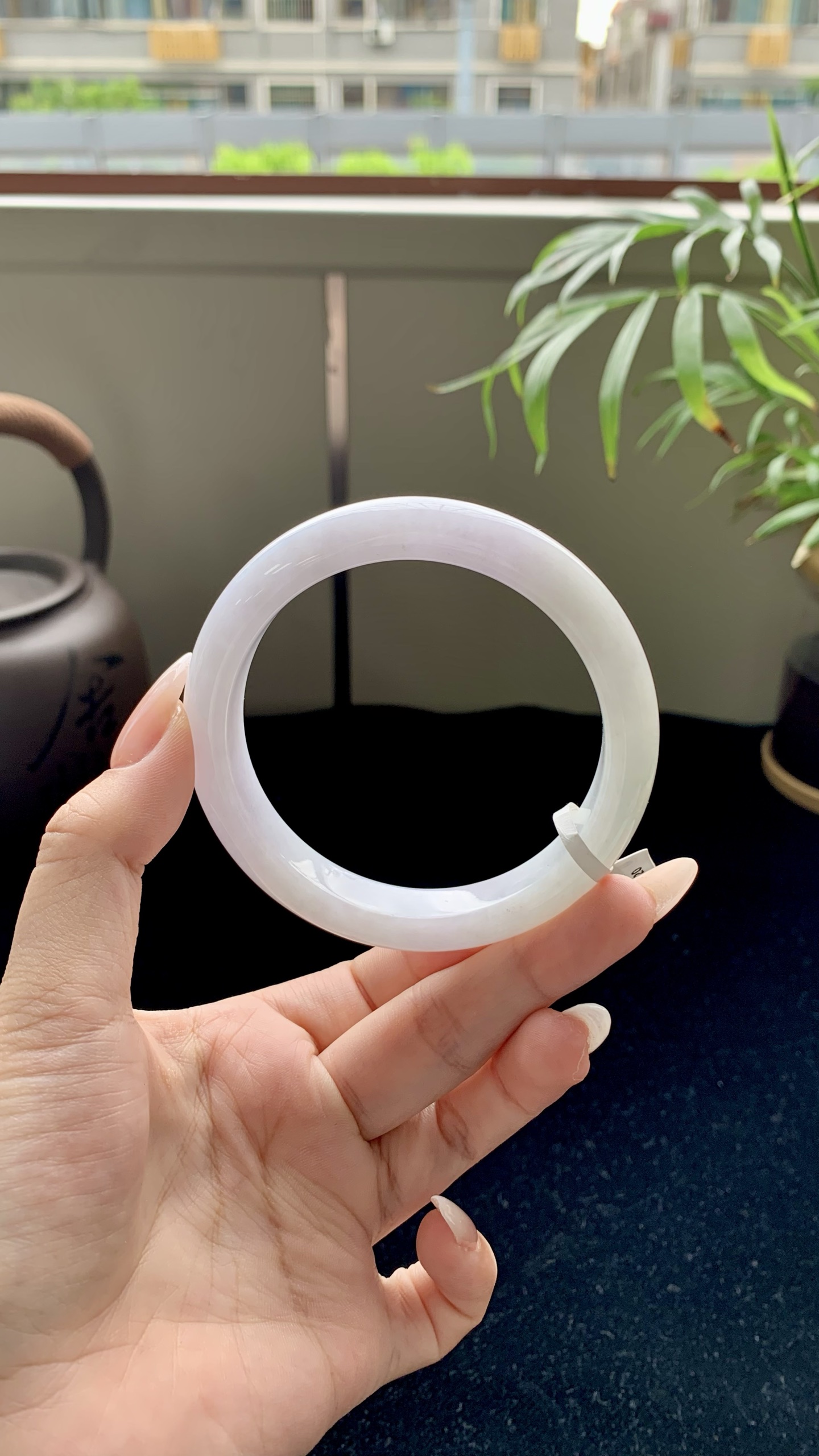 淡紫底正圈成品 HYC-620 尺寸：59-12-9