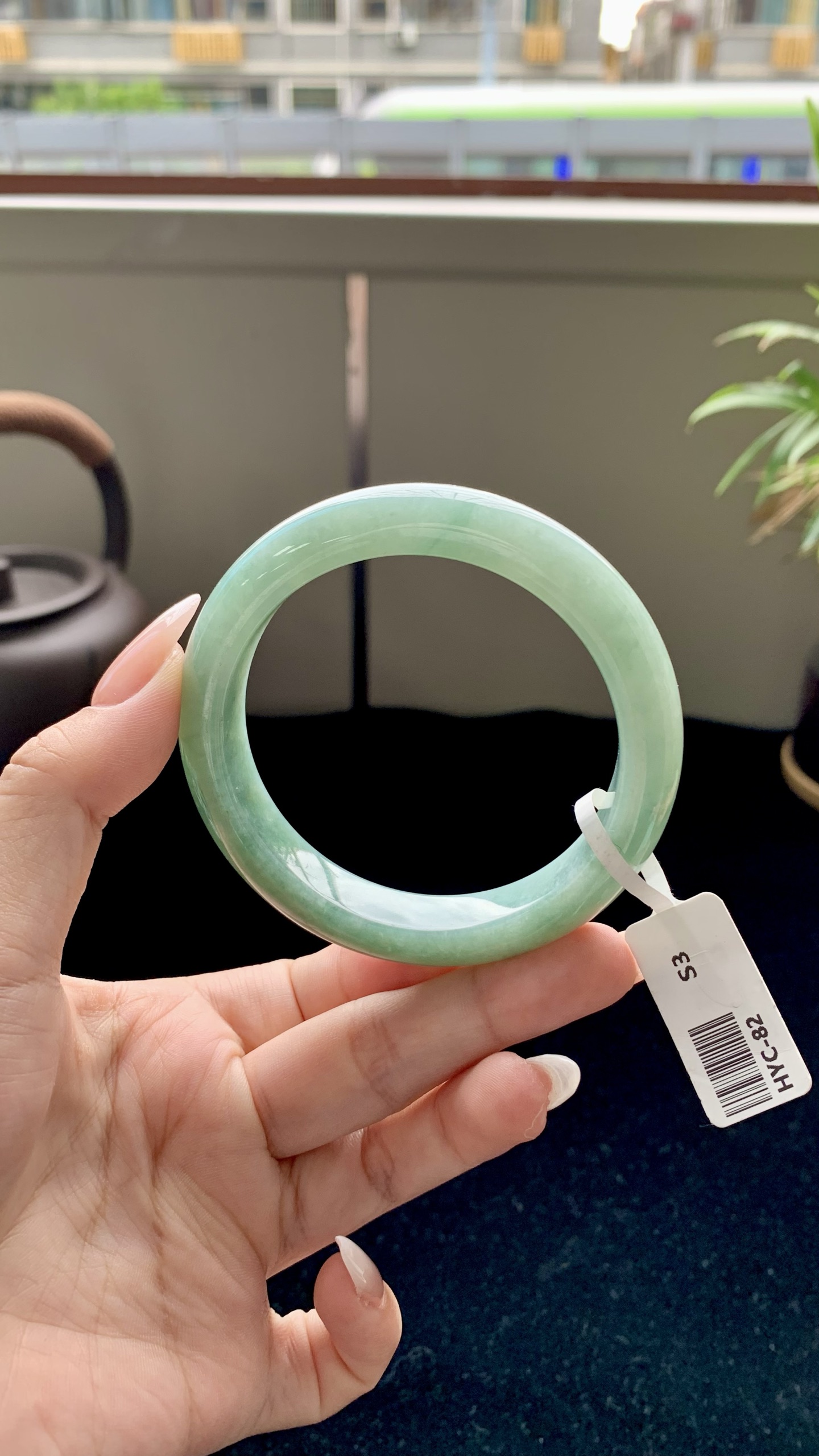 湖水绿正圈成品 HYC-82 尺寸：56-12-9